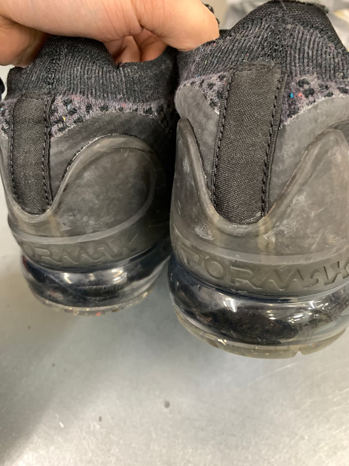 나이키 에어 베이퍼맥스 2021 플라이니트 블랙 265 상품이미지4