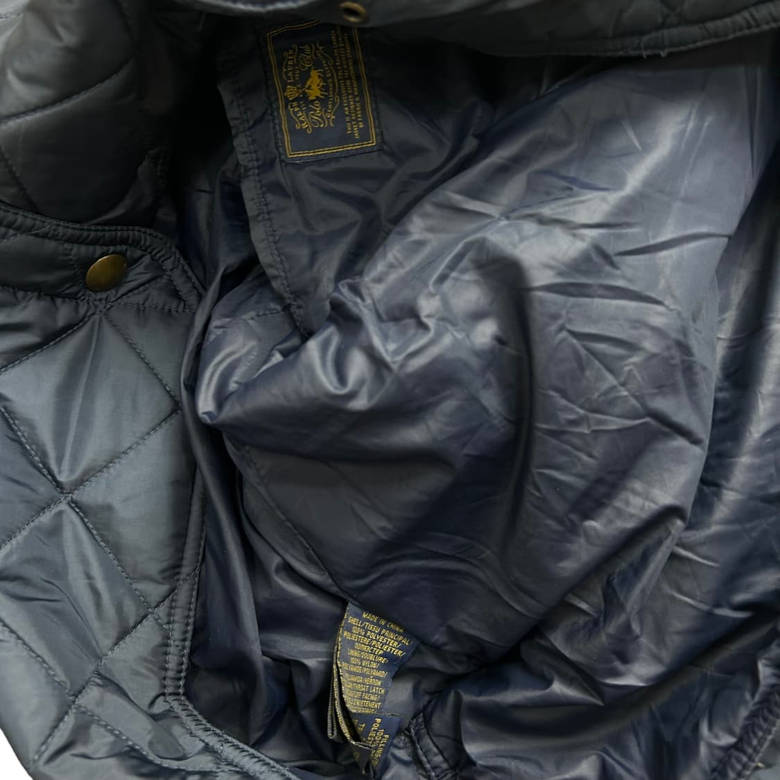 폴로 퀼팅 패딩 상품이미지7