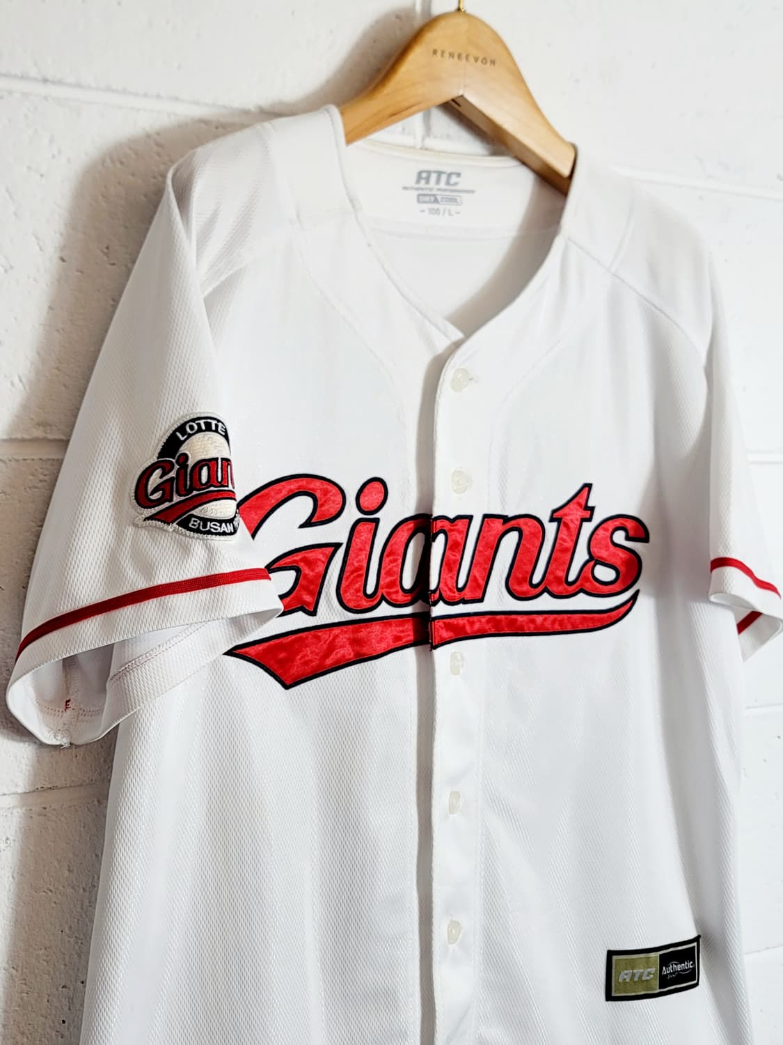 ATC 롯데자이언츠 홈 유니폼(No.10 이대호 마킹) 판매 상품이미지5