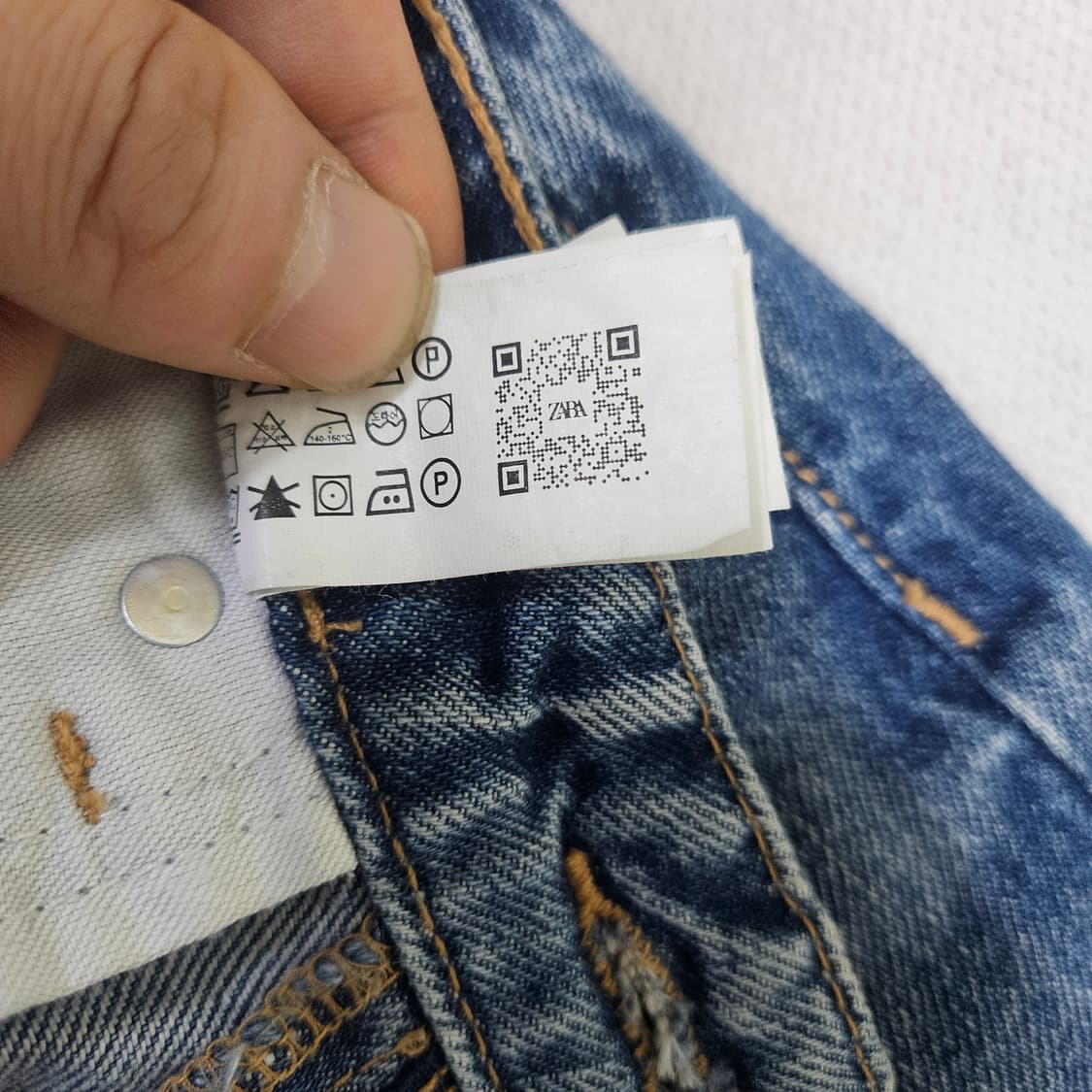 34 자라 와이드 데님 팬츠 0311Y 상품이미지6