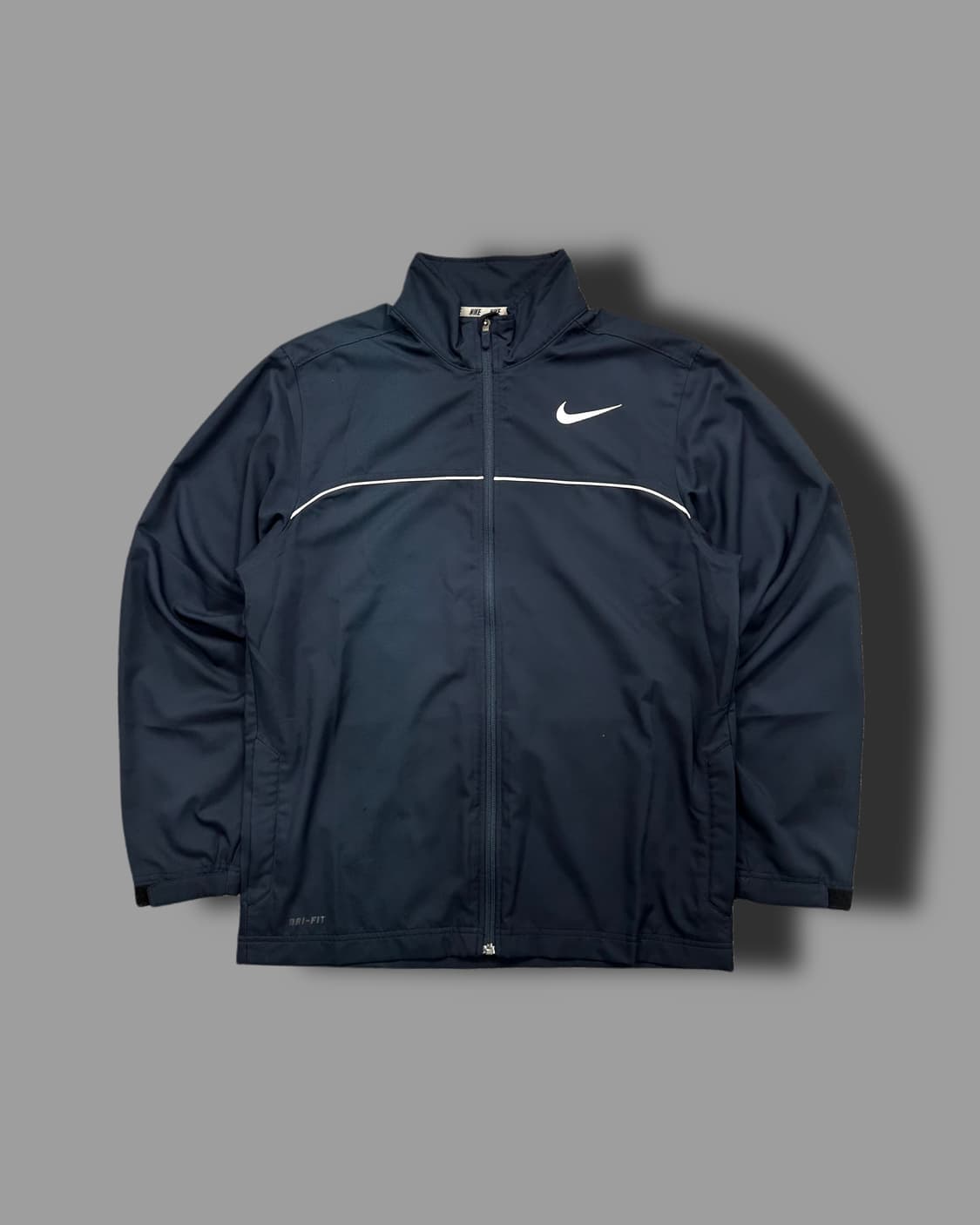 나이키 네이비 드라이핏 바람막이 L 상품이미지4