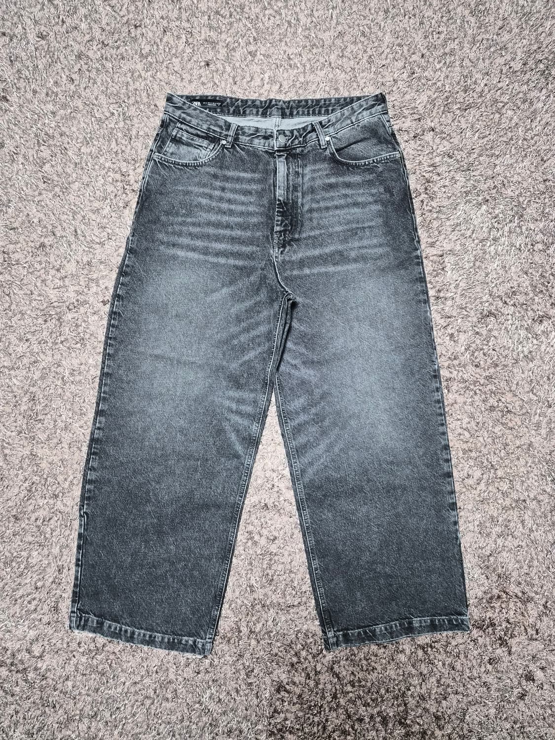 자라 와이드핏 데님 팬츠 상품이미지1