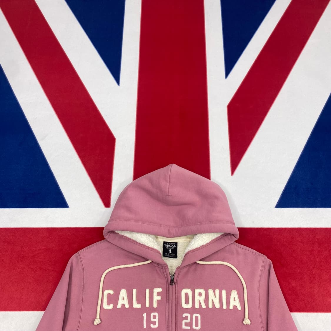 후아유 보아털 후드집업 XL 상품이미지2