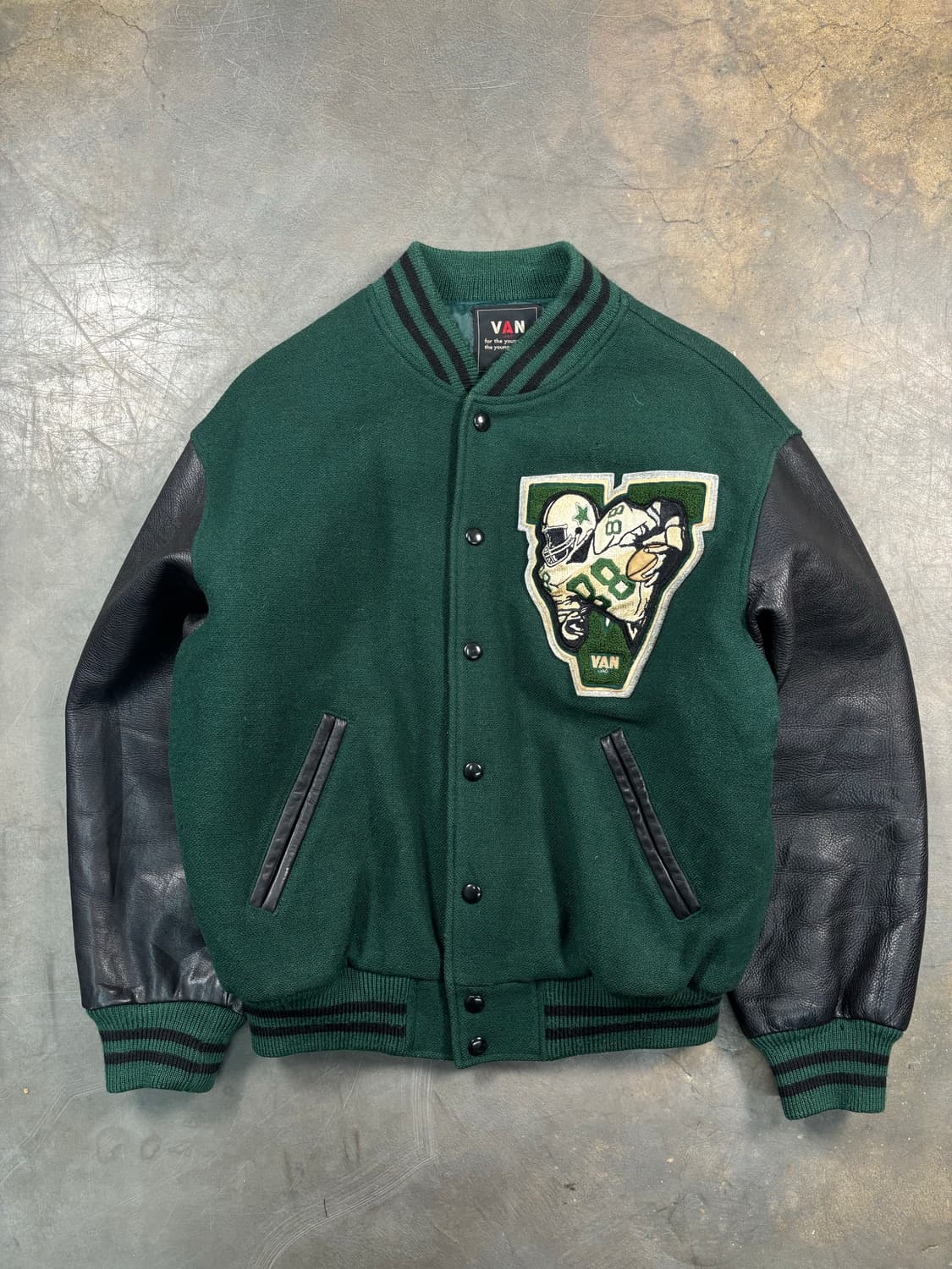 Van Jac 울 바시티 자켓 상품이미지4