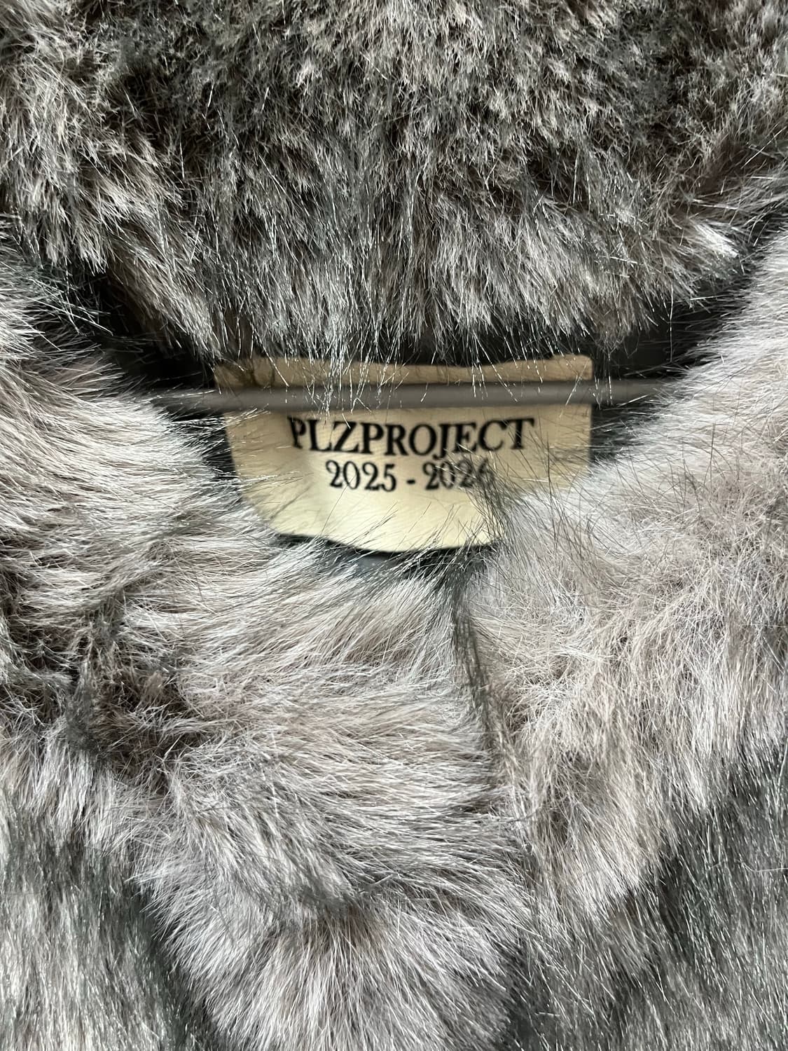 플리즈프로젝트 MIDDLE FUR JACKET, GRAY 상품이미지5