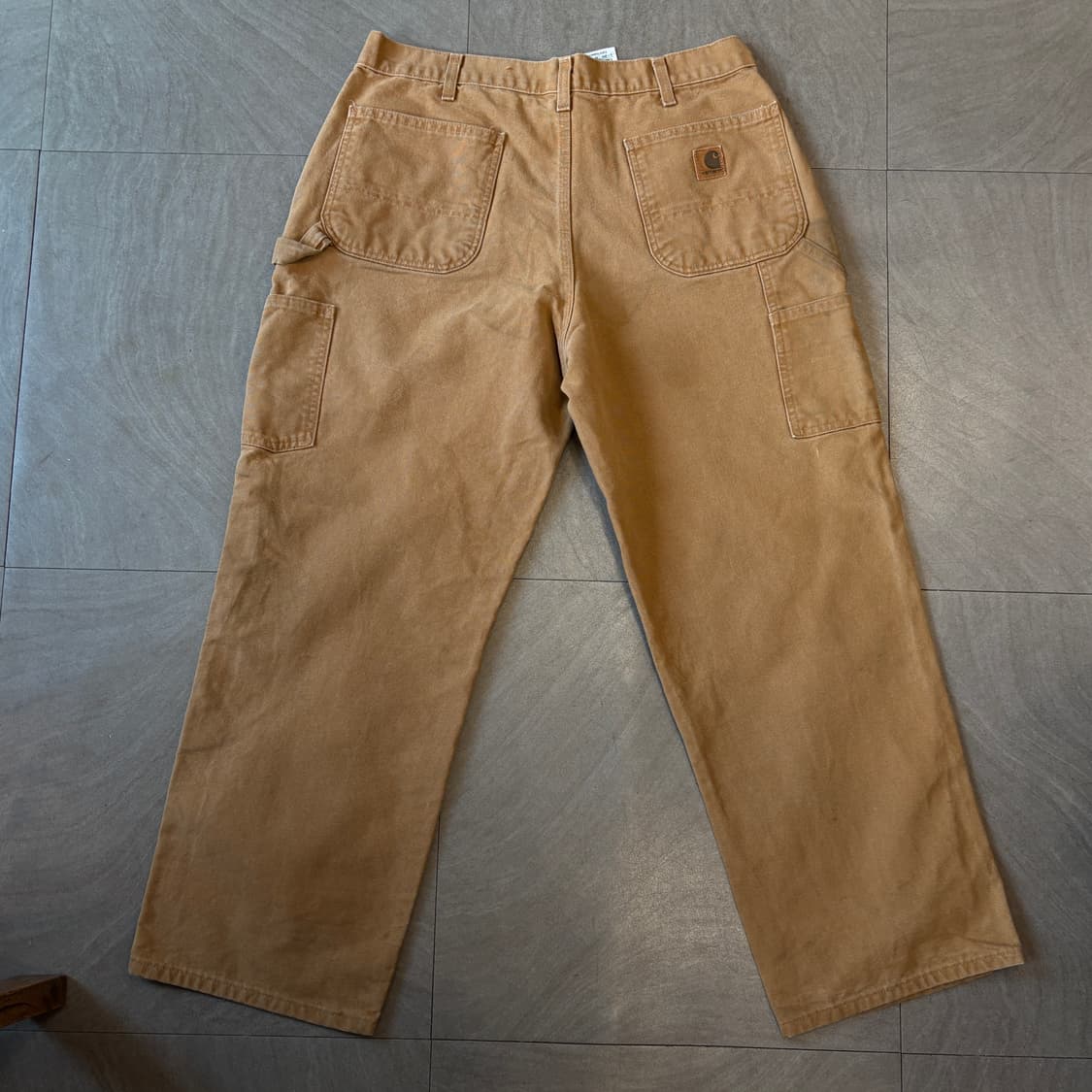 칼하트 정품 오리지널 브라운 카펜터 팬츠  상품이미지1