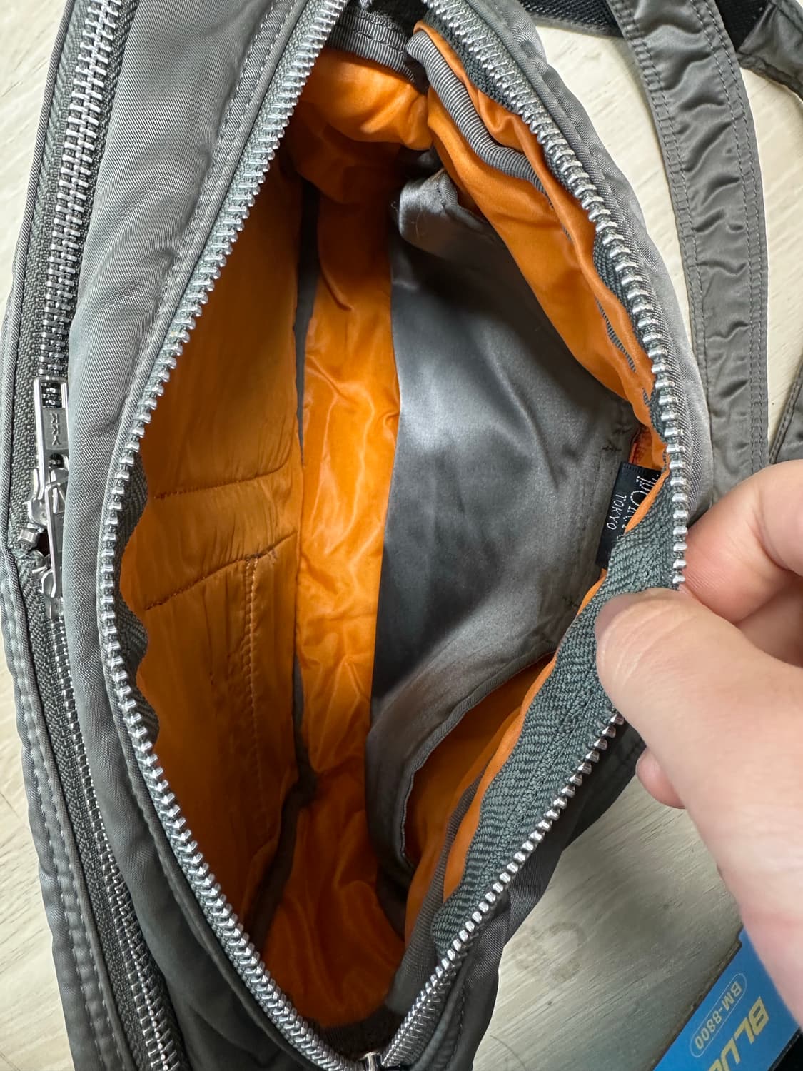 PORTER 요시다 포터 탱커 숄더백 L 실버 그레이 상품이미지8