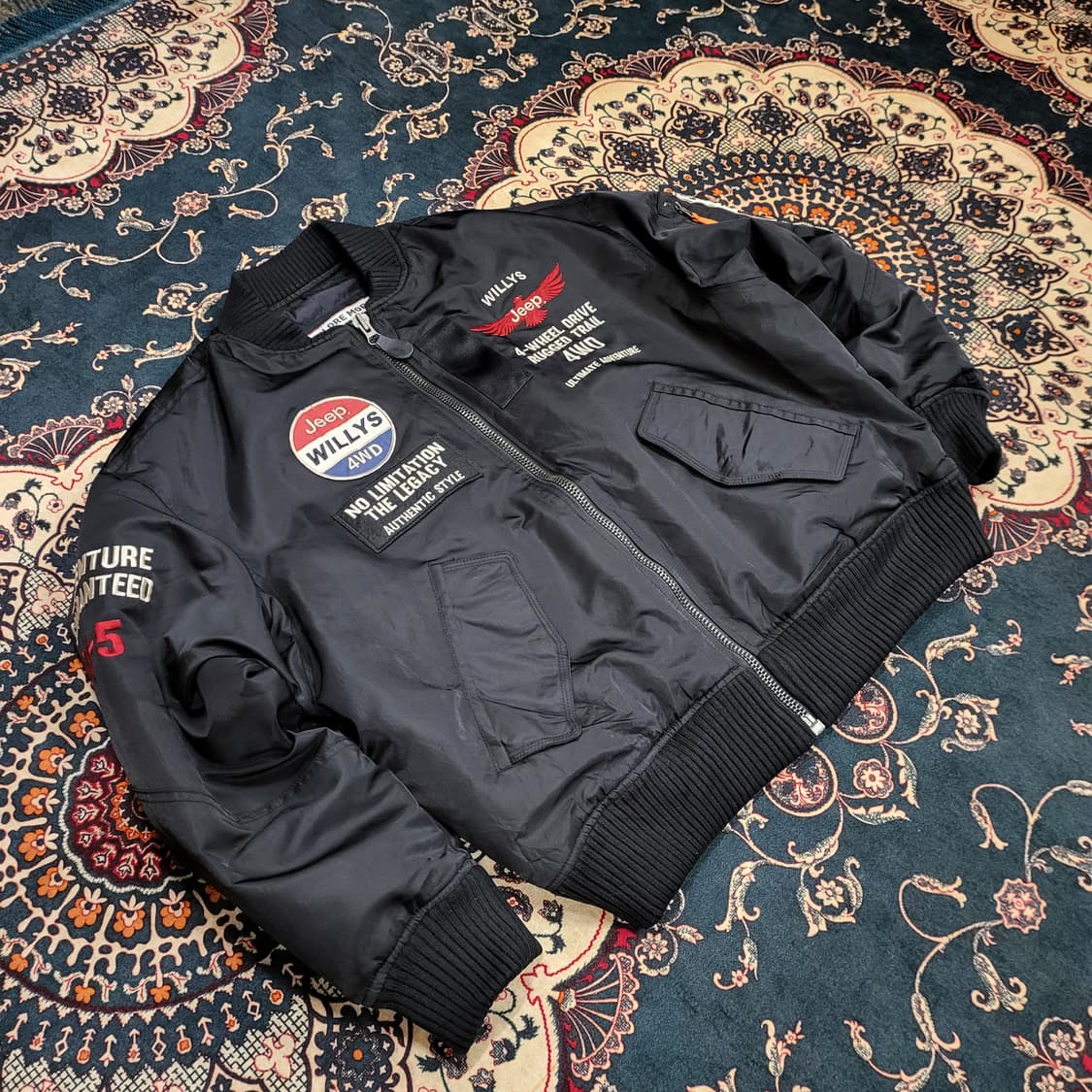 JEEP 덕 다운 항공 점퍼 (L) 상품이미지3