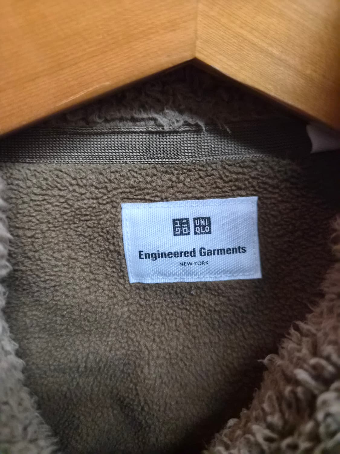 L) 유니클로 x 엔가 플리스 점퍼 팝니다 상품이미지3