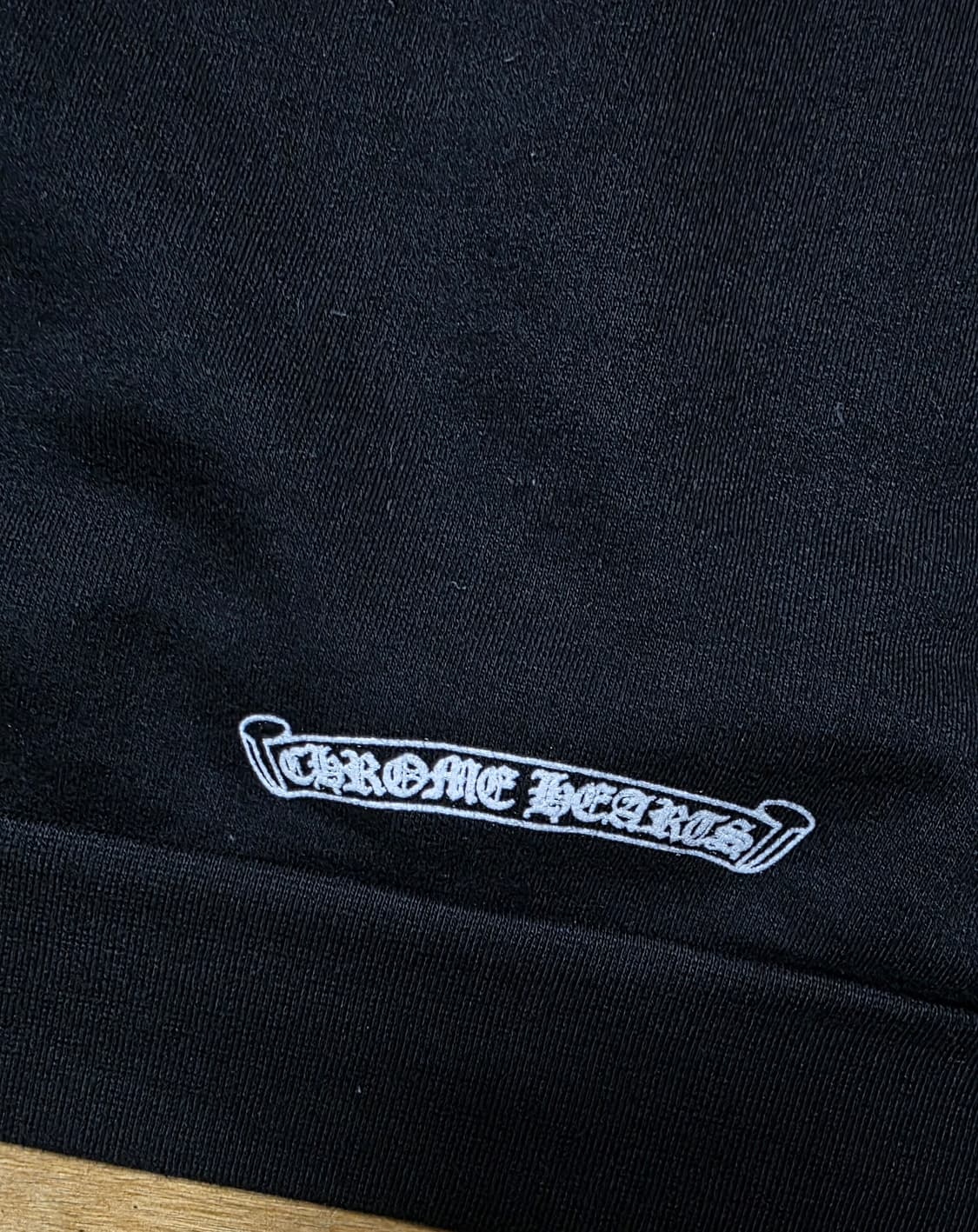 [새상품급,L]크롬하츠 홀스슈 플로랄후드티 블랙 상품이미지4