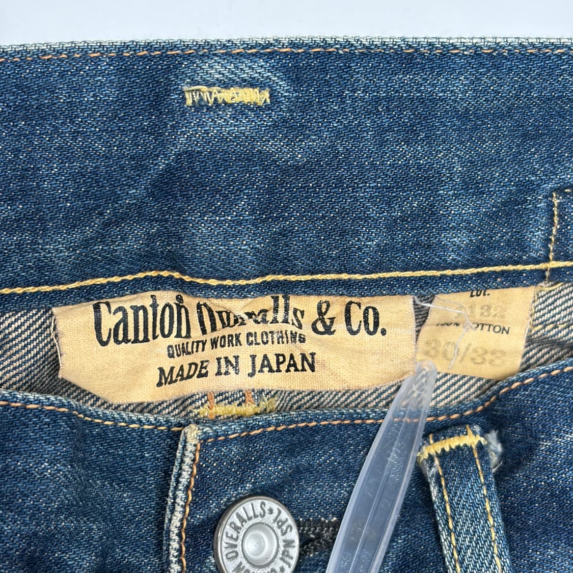 캔톤 오버롤즈 데님 팬츠 청바지 상품이미지4