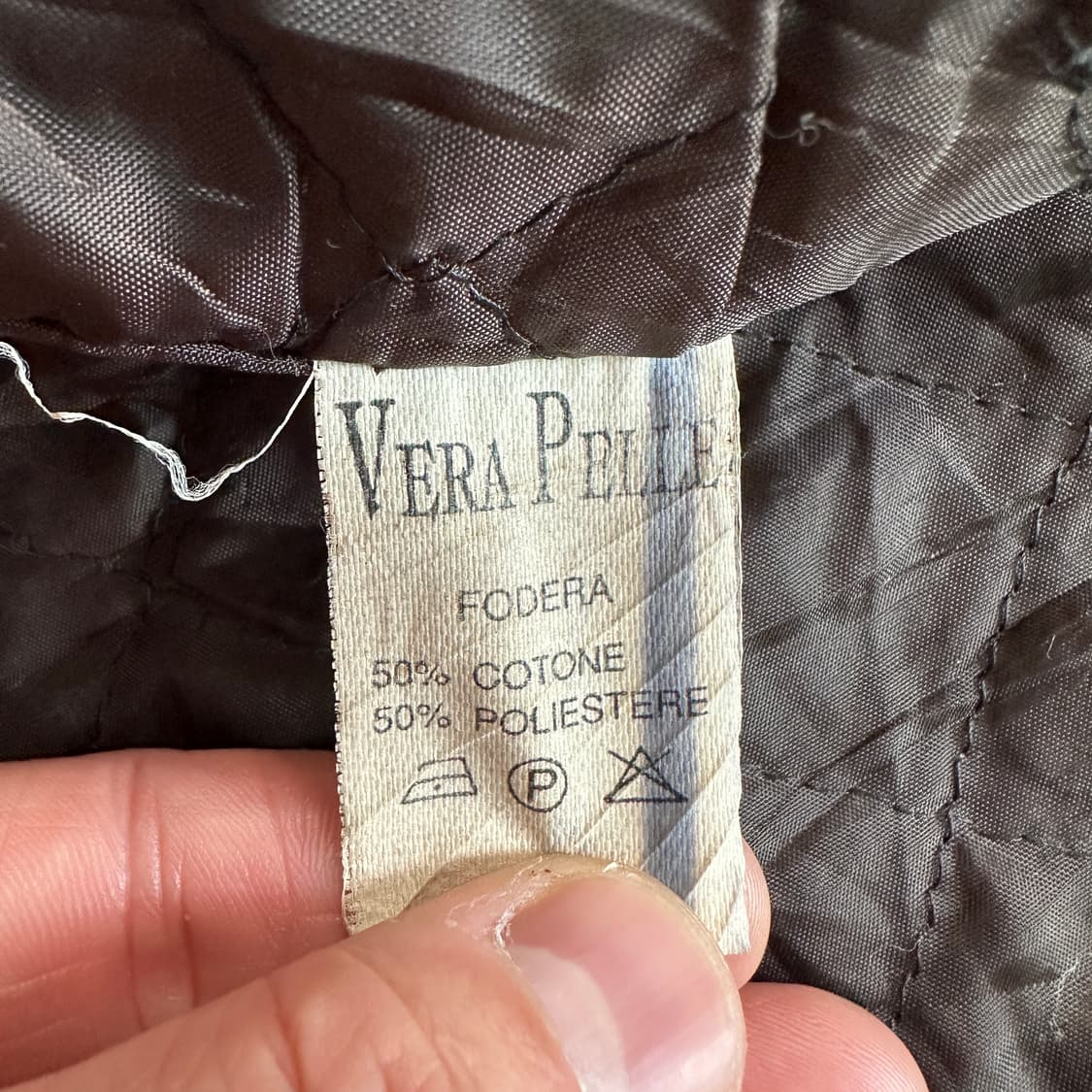 90년대 1957 피렌체 빈티지 이탈리아 생산 레더 자켓 M 상품이미지7