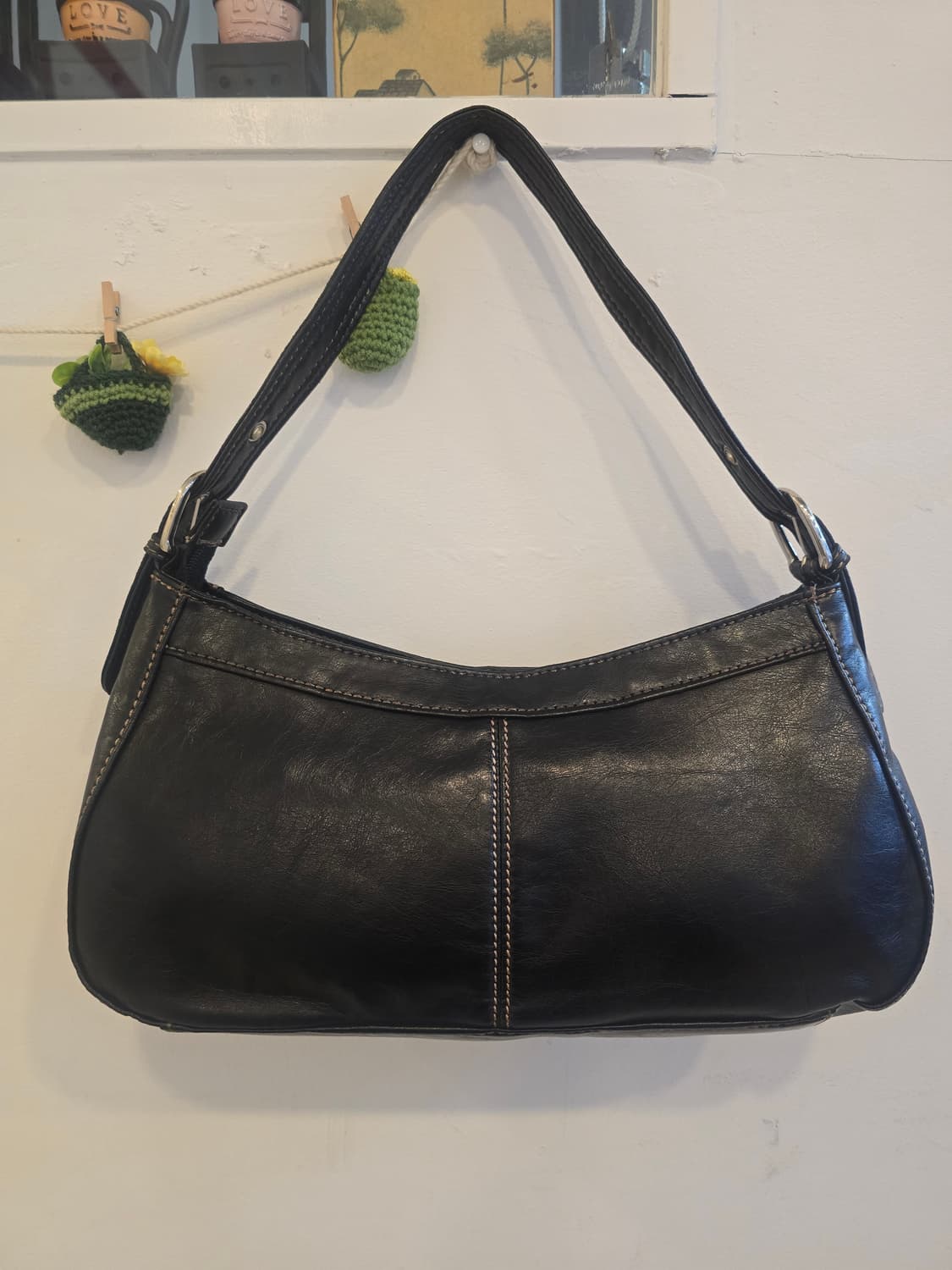 블랙스톤 장식 숄더백 상품이미지6