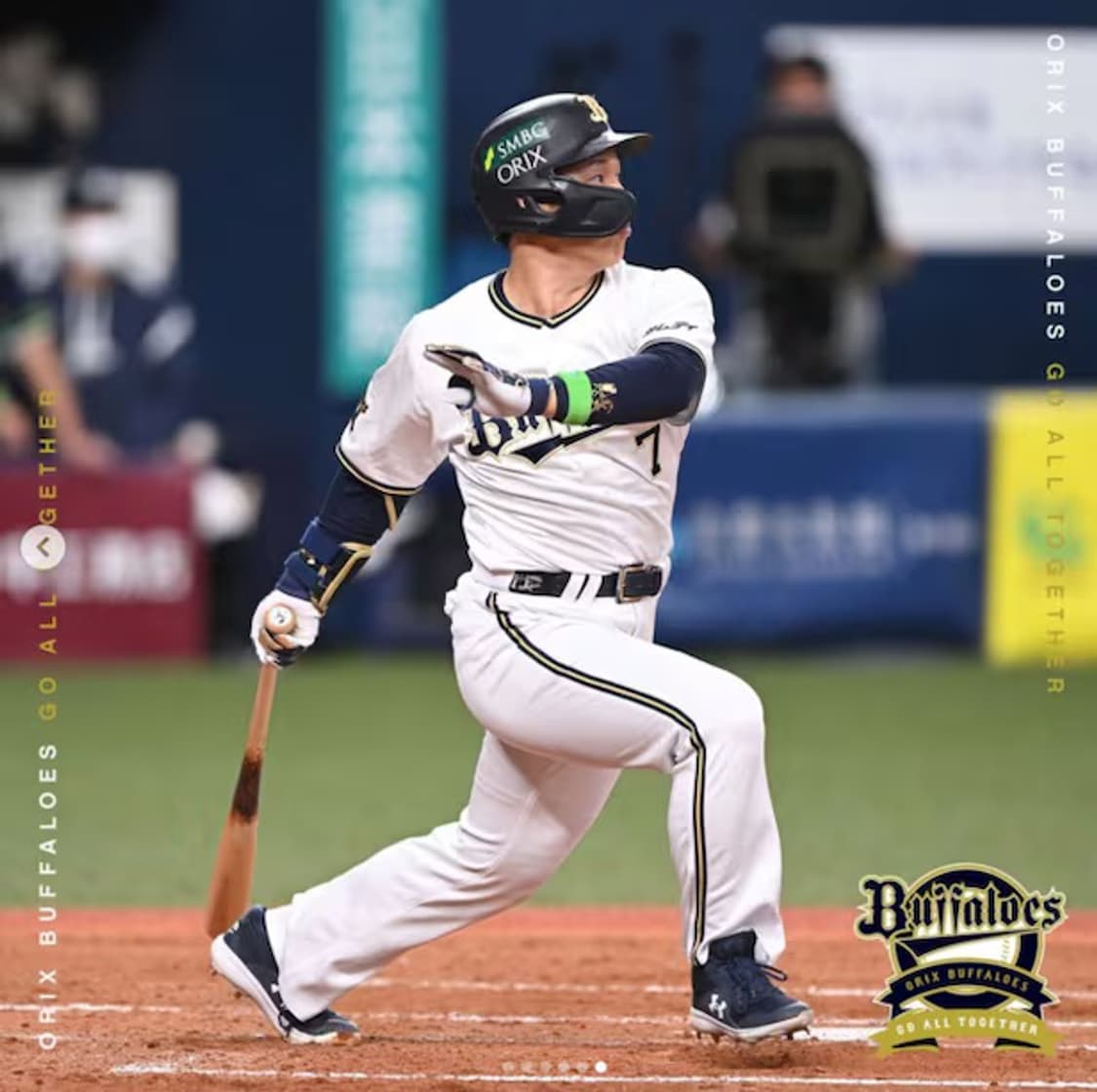 데상트 요시다 마사타카 오릭스 버팔로스 홈 정품 유니폼 상품이미지8