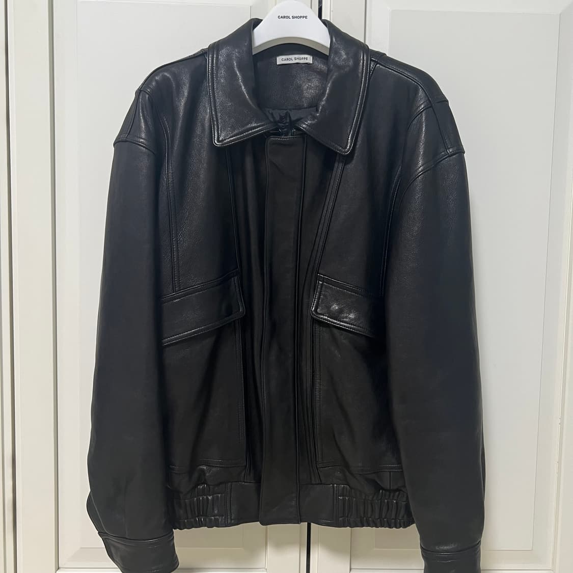 캐롤쇼페 레더 자켓 판매 / Daddy Leather Jacket 상품이미지6