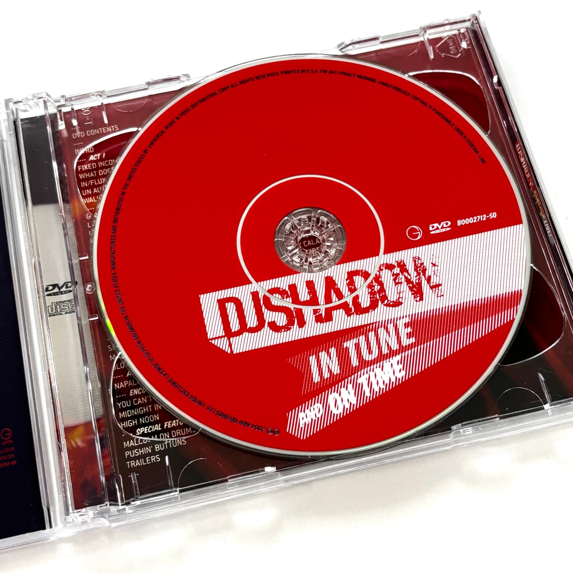 DJ Shadow - In Tune And On Time Live! 상품이미지5