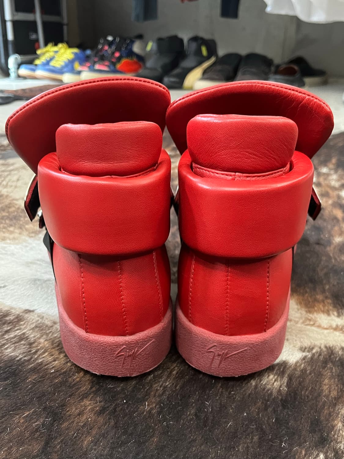 Giuseppe Zanotti Leather High Top Shoes 상품이미지8