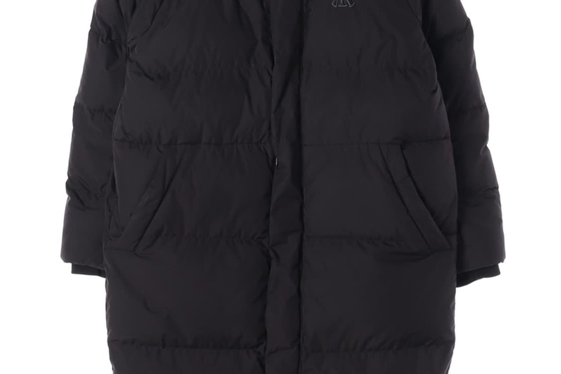 MLB 뉴욕양키스 메가 빅로고 덕다운 롱패딩 블랙 M 상품이미지5