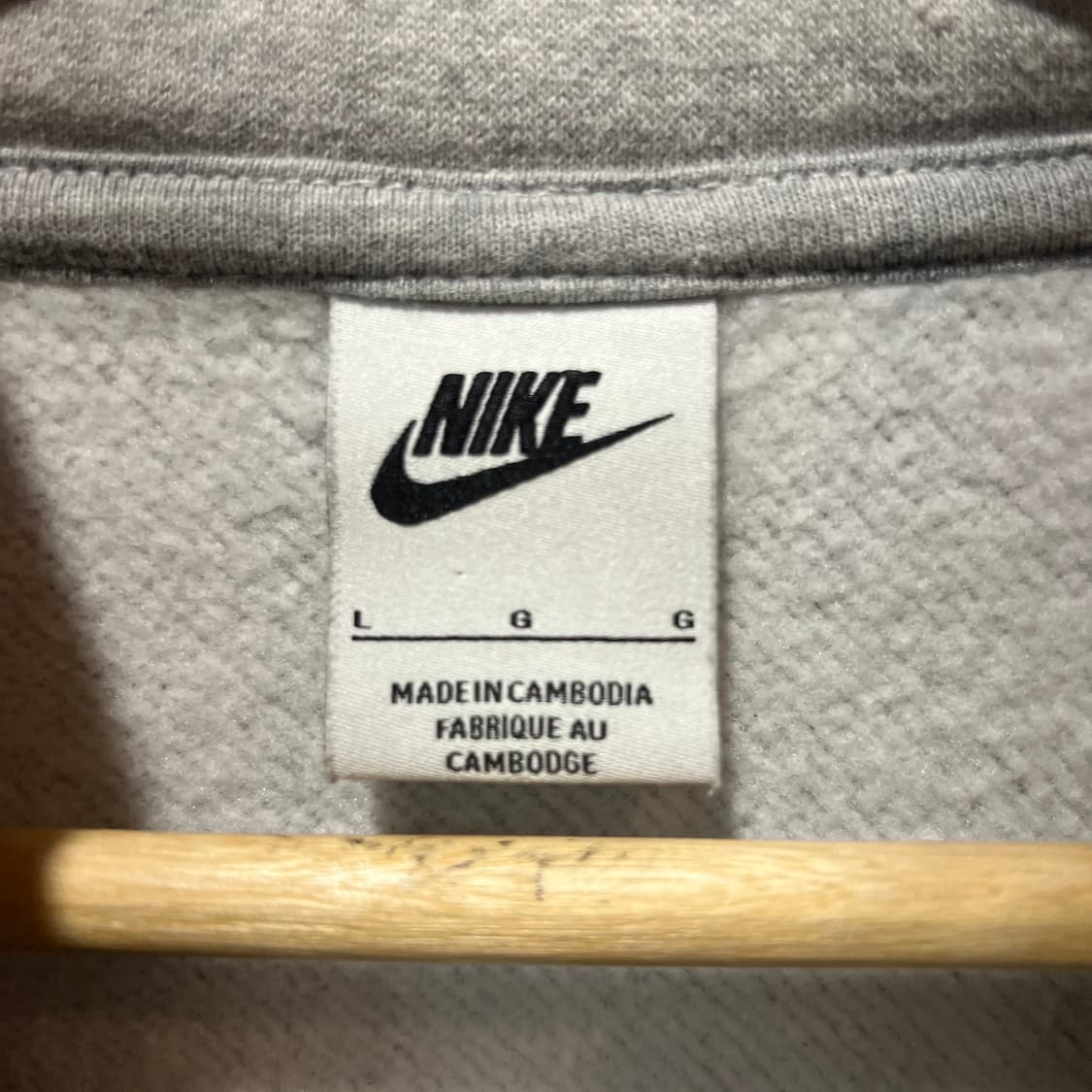 나이키 하프집업 기모 맨투맨 상품이미지3