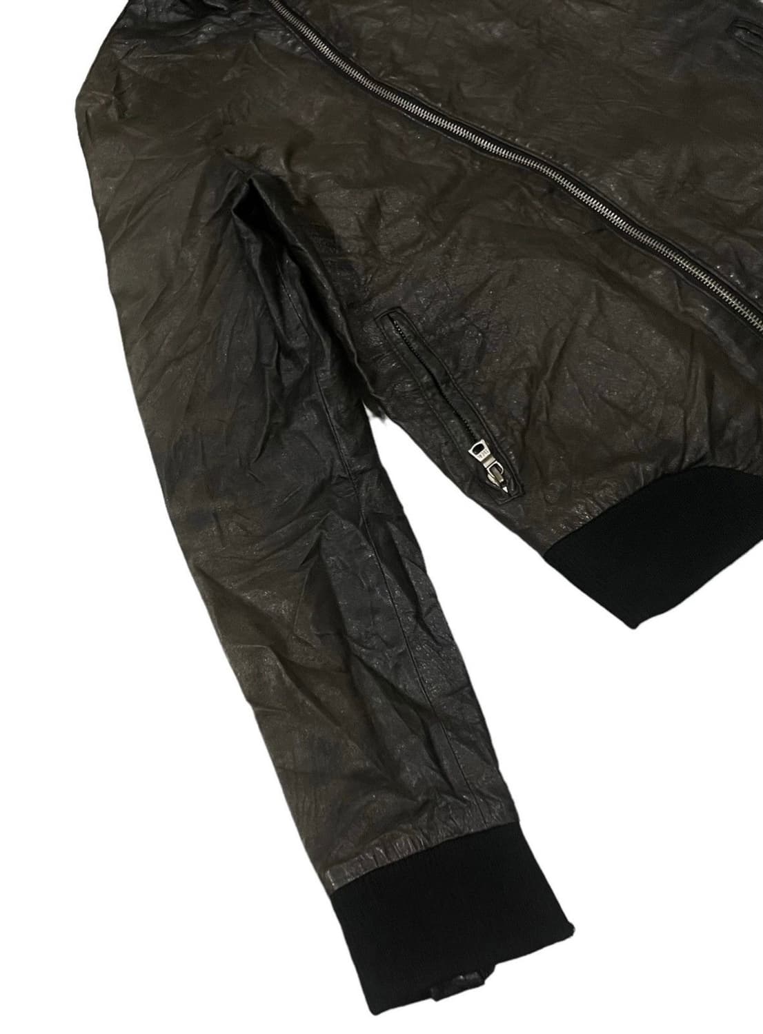 lhp 레더 후디 자켓 상품이미지5