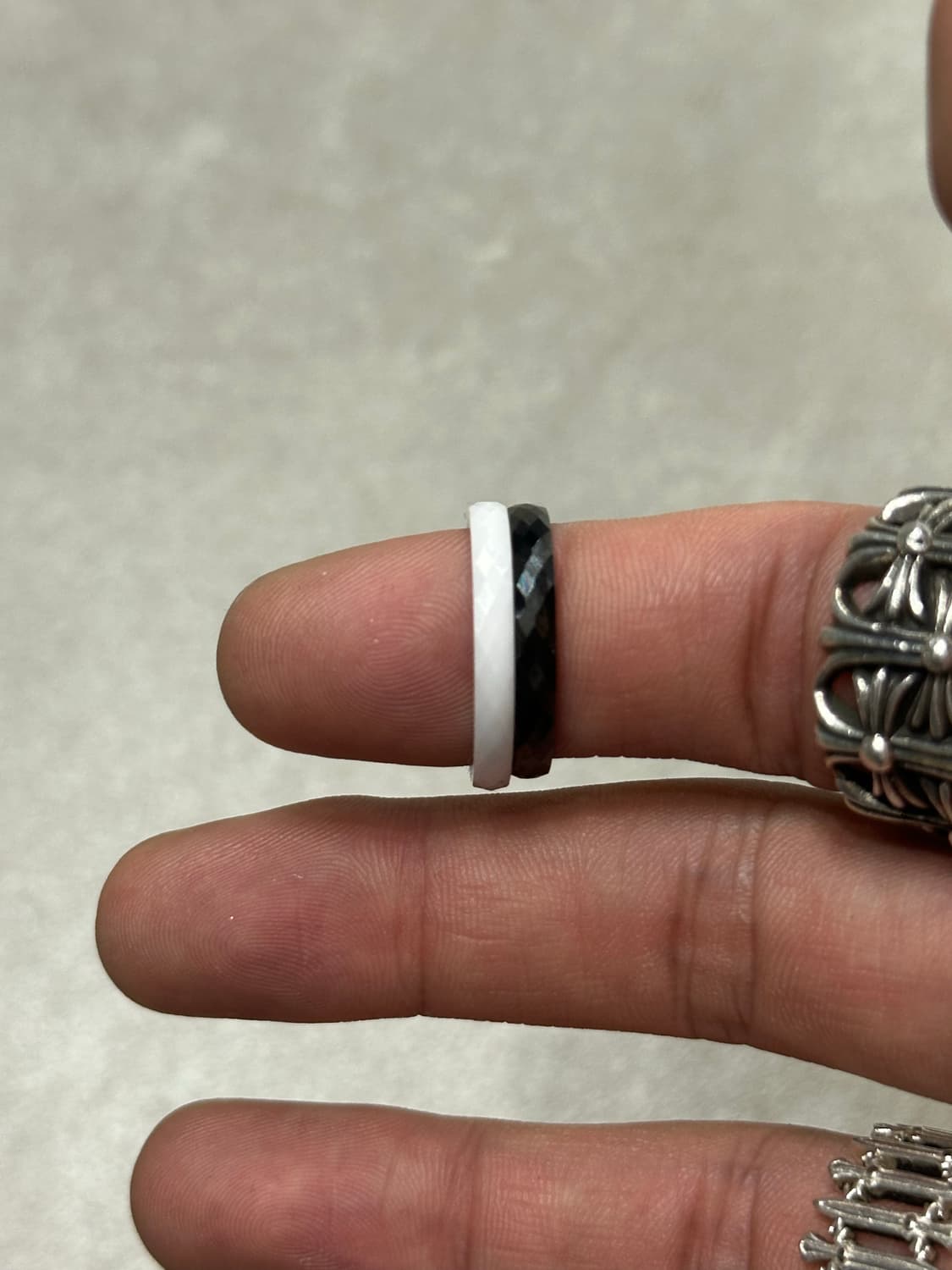 Cuting Ring - 커팅 세라믹 반지 상품이미지1