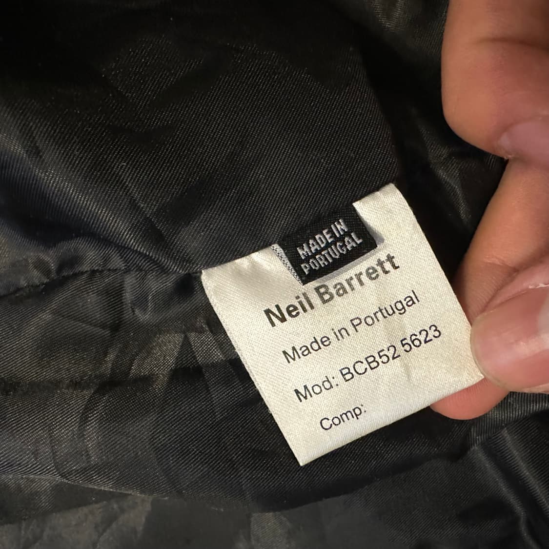 닐바렛 Neil Barrett 멀티 지퍼 글로시 자켓 상품이미지8