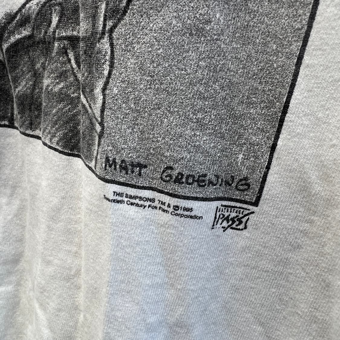 90s USA Vintage Hanes The Simpsons 상품이미지6