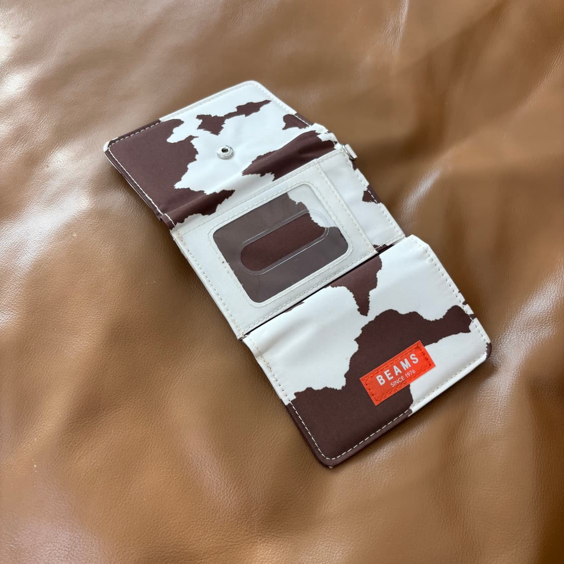Beams 빔즈 빔스 카우 폴딩 월렛 지갑 상품이미지9