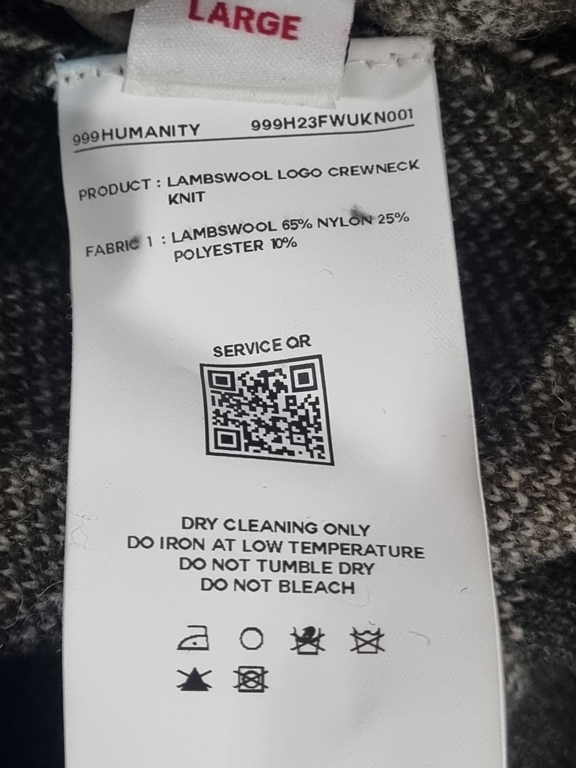 999휴머니트 남성 울 니트  상품이미지5