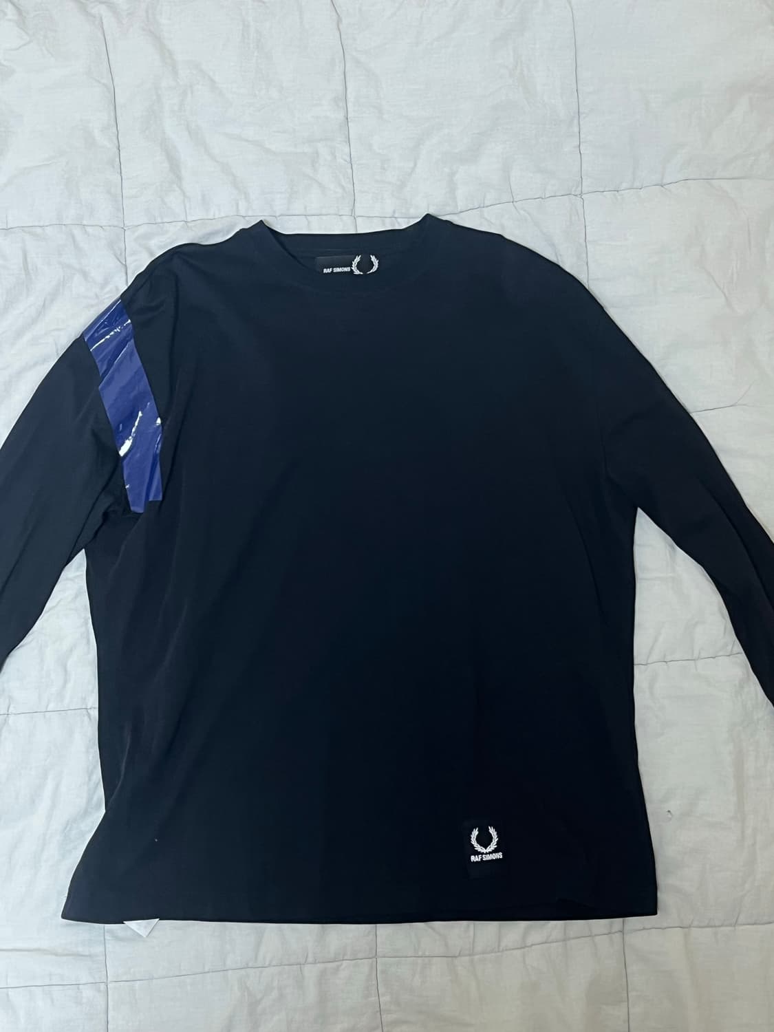 라프시몬스X프레드페리 테이핑 롱슬리브 상품이미지1