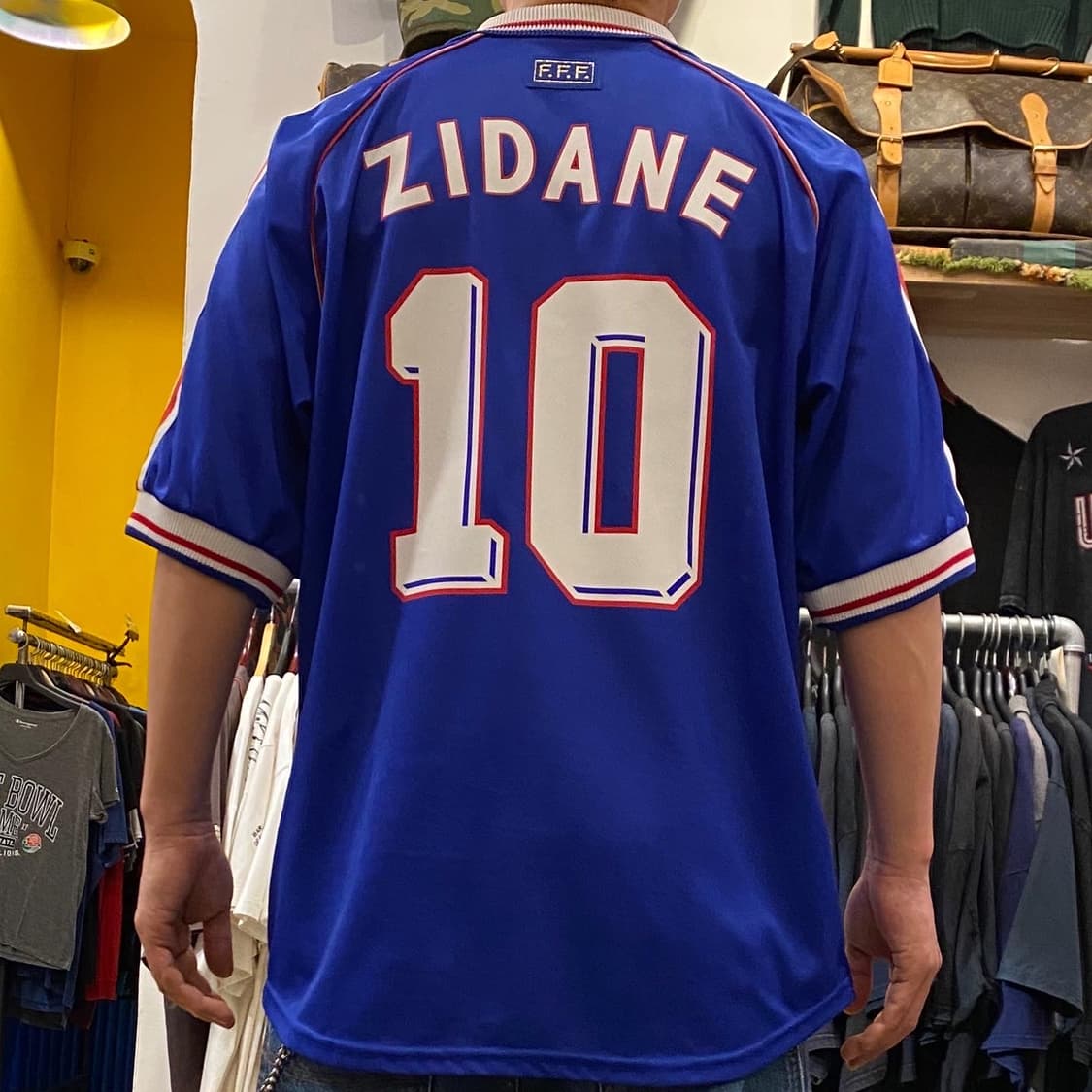 새상품급 아디다스 정품 1998년 프랑스 홈 지단유니폼 상품이미지6