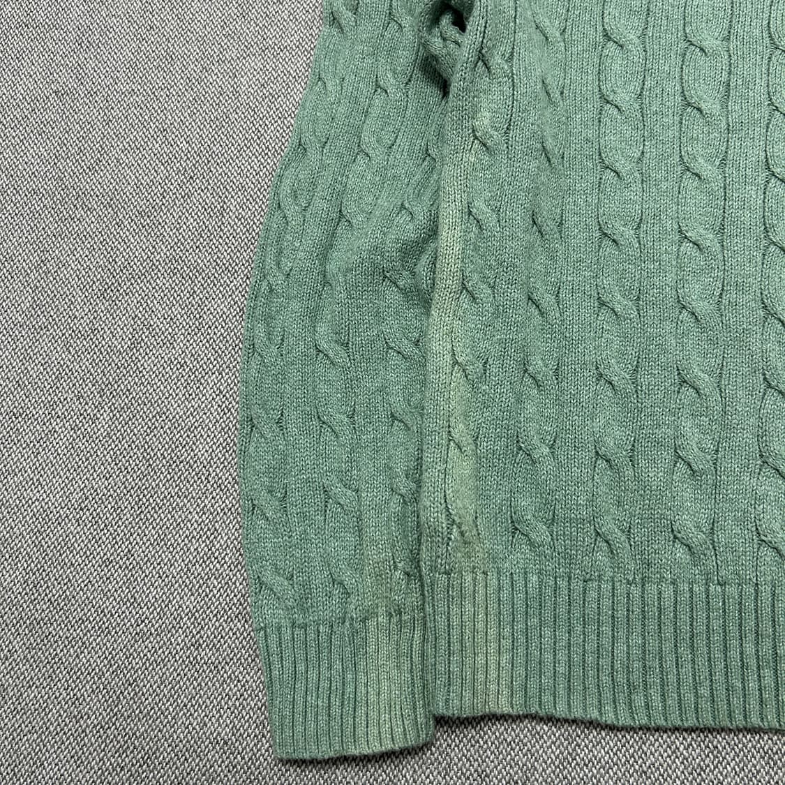 폴로 썬페이드 코튼 케이블니트(M) 상품이미지9