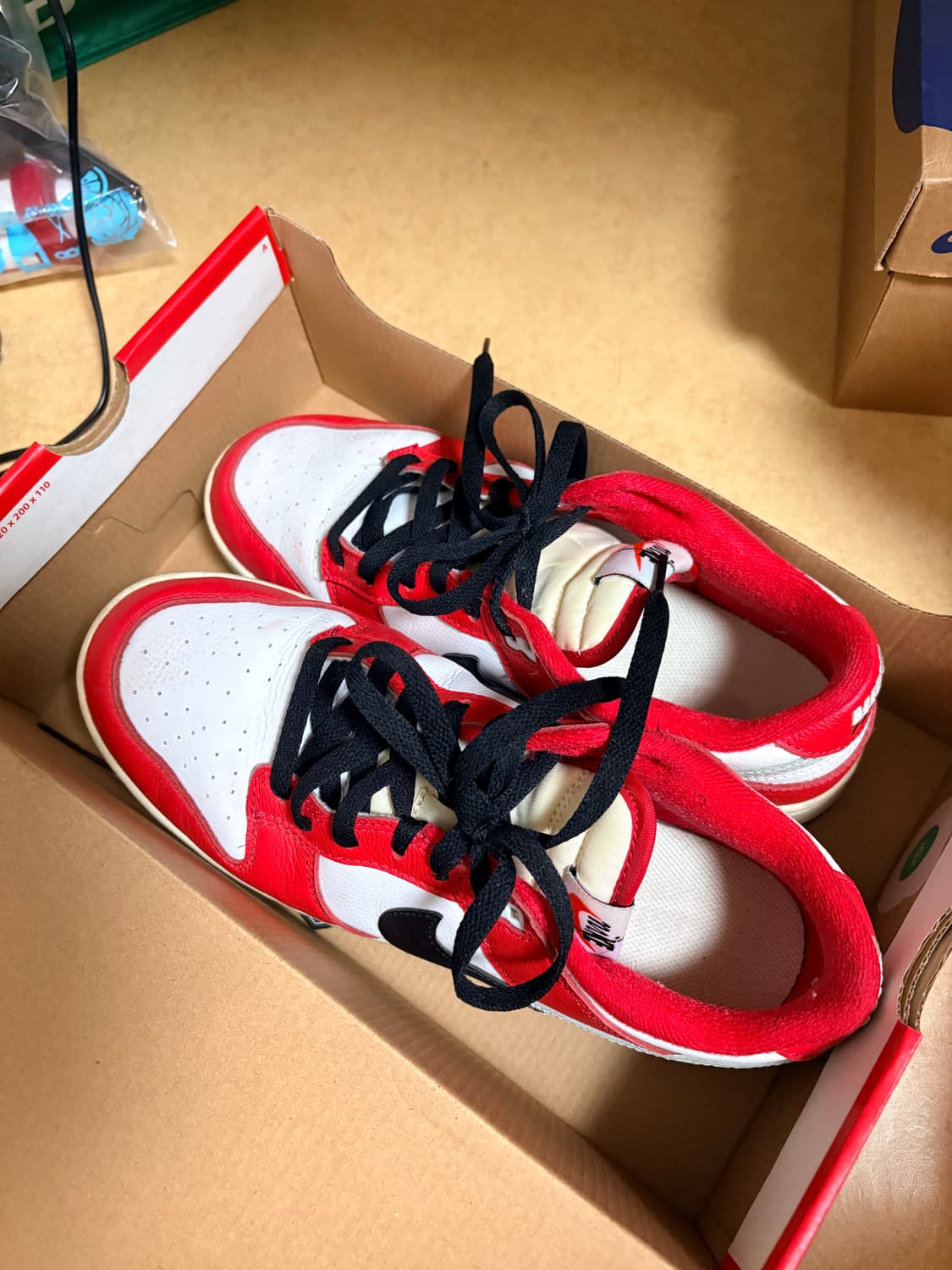 나이키 덩크 로우 시카고 반반 260 상품이미지3