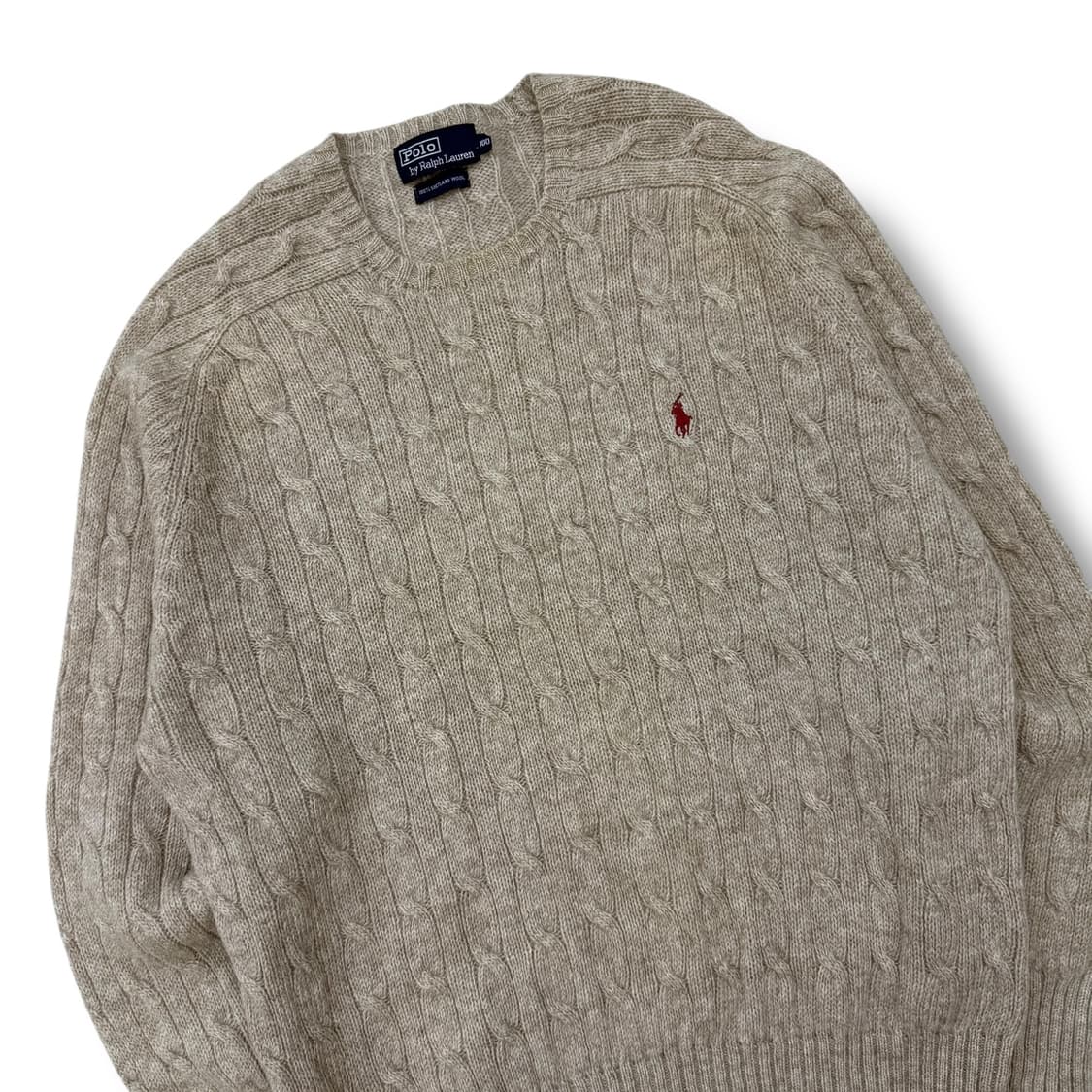 폴로 랄프로렌 꽈배기 니트 r1995 상품이미지3