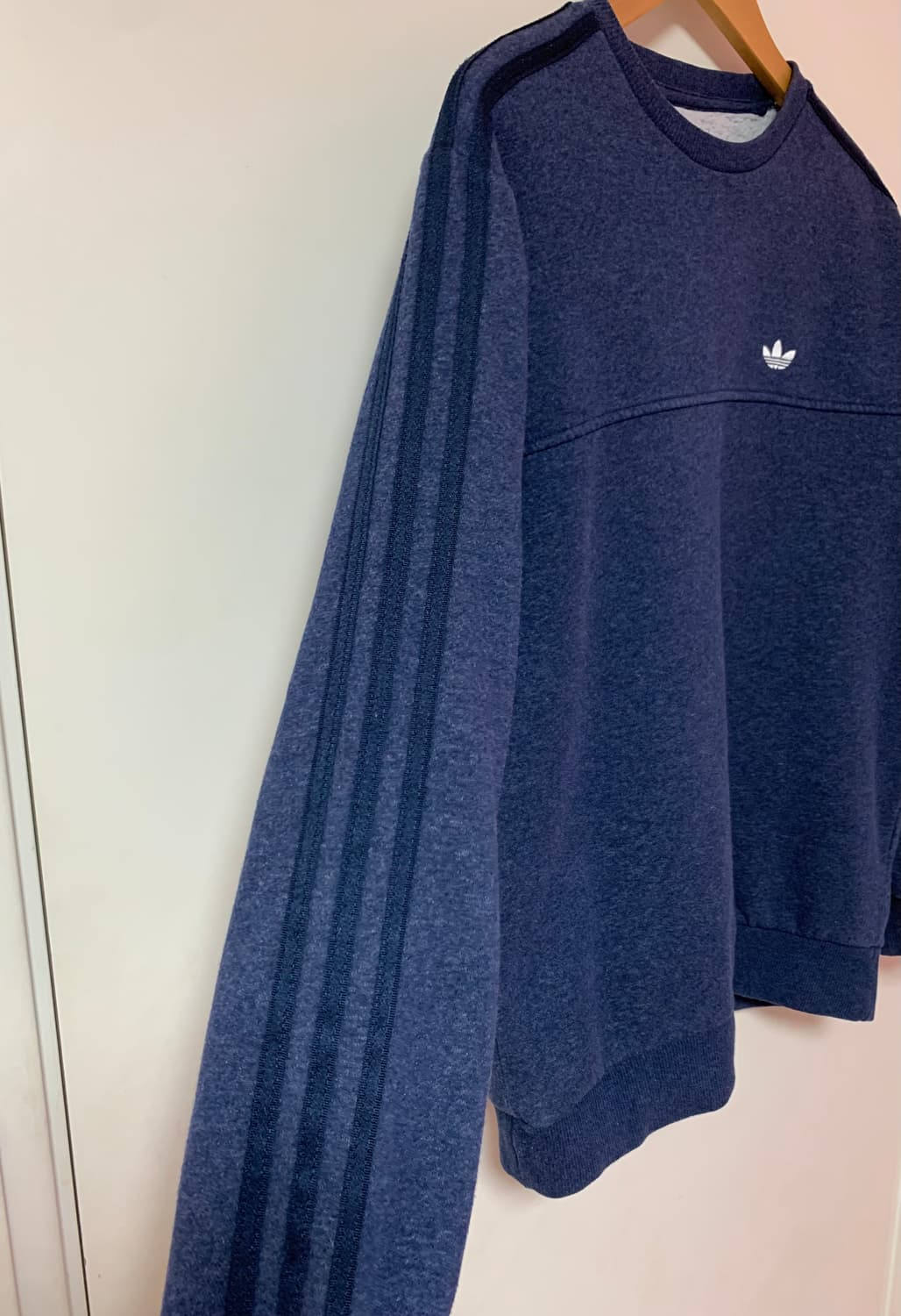 빈티지 아디다스 네이비 기모 맨투맨 상품이미지2