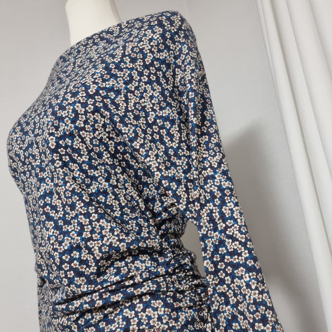 비비안웨스트우드 원피스 드레스 코튼스판 셔링 (55/표기M) 택달린새상품 상품이미지6