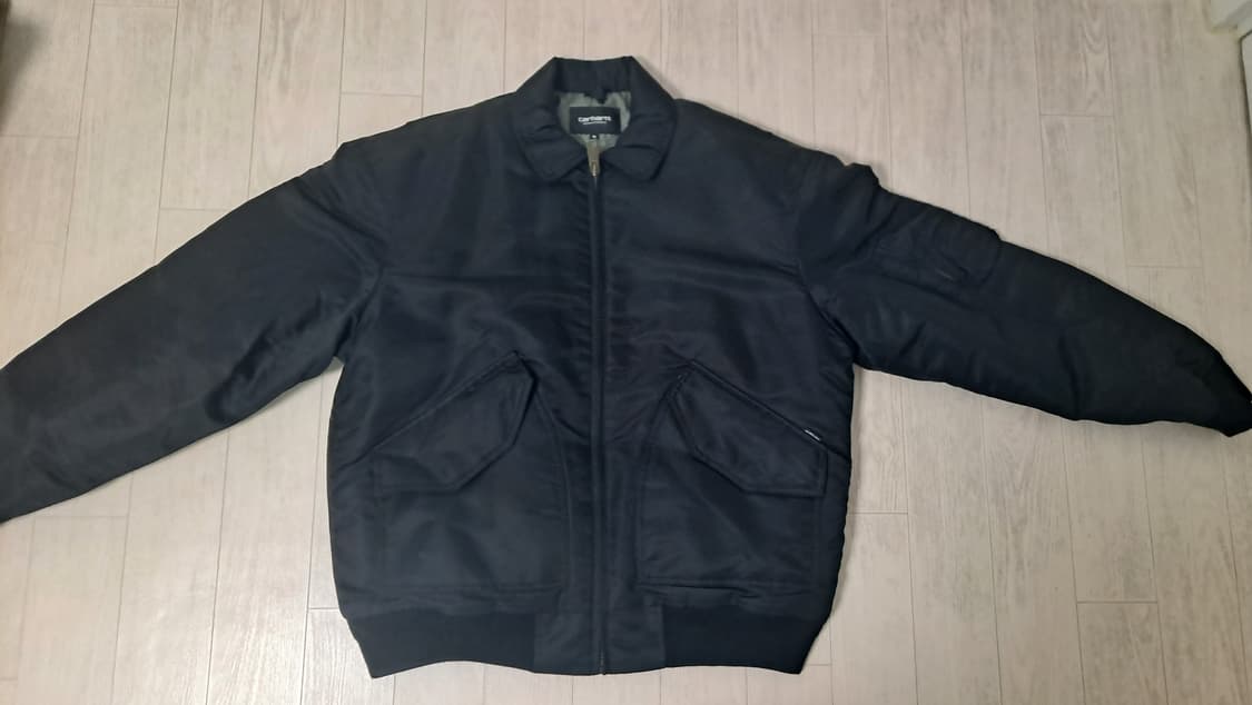 CAHARTT WIP OLTEN BOMBER (BLACK) 올텐 봄버 상품이미지1