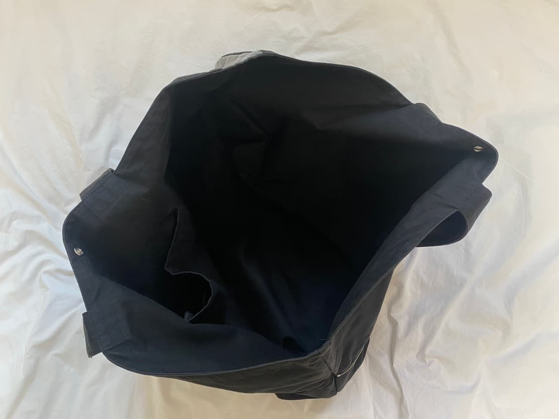 큐레이티드퍼레이드 RIVER TOTE BAG BLACK 상품이미지3