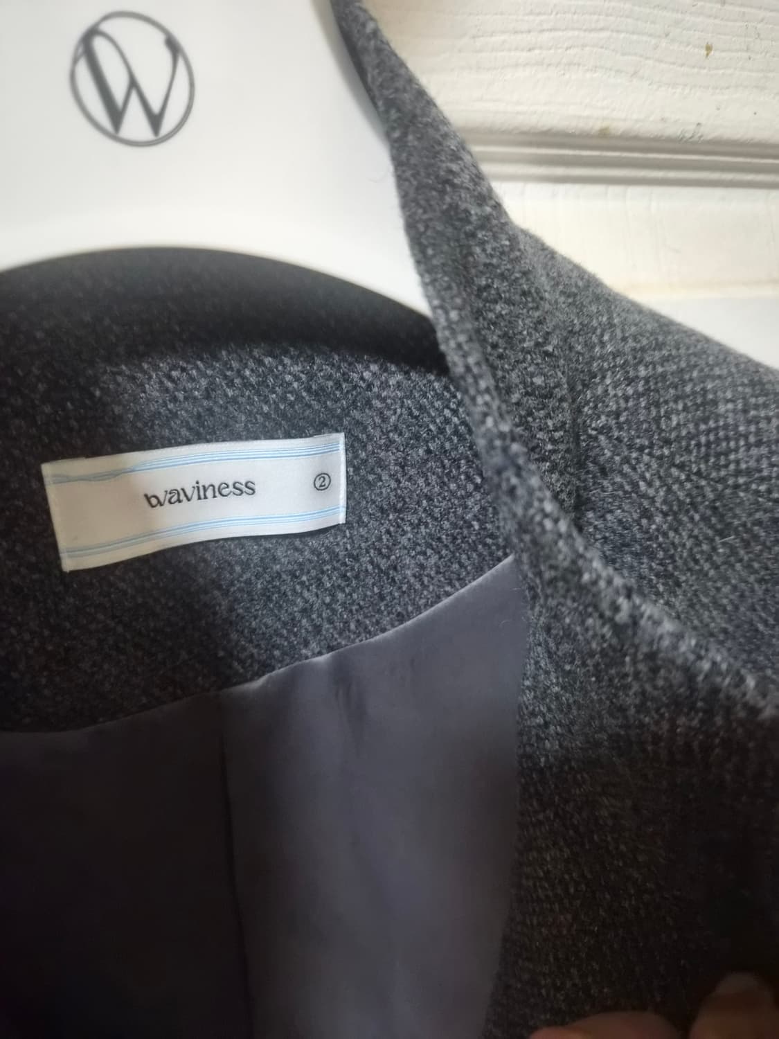 웨이비니스 울크롭 자켓 2사이즈 상품이미지2