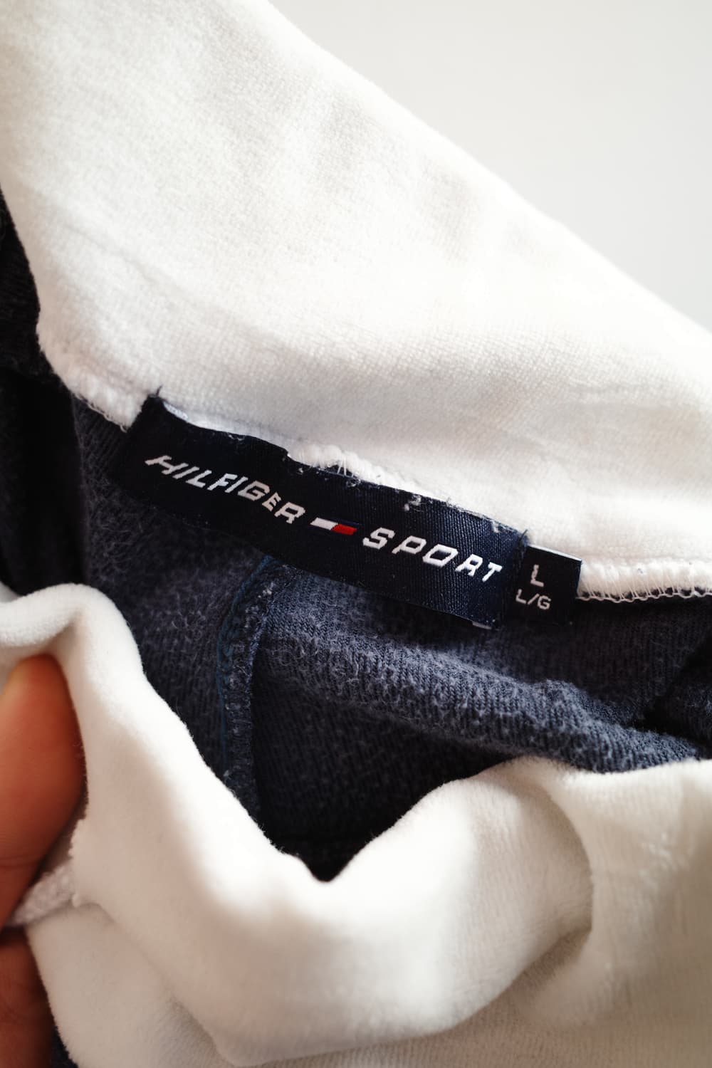 TOMMY HILFIGER 타미 힐피거 벨벳 밴딩팬츠 상품이미지3