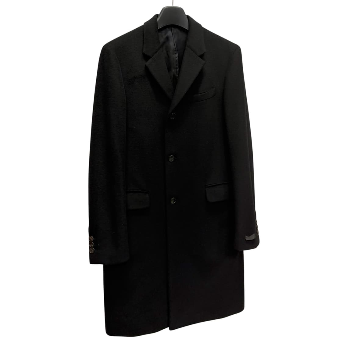 프라다 싱글 브레스티드 캐시미어 코트 (100)  상품이미지2