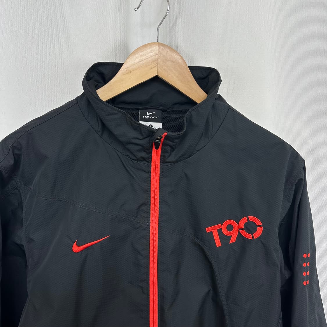 나이키 남자 집업자켓 T90 검정 100 L 상품이미지2
