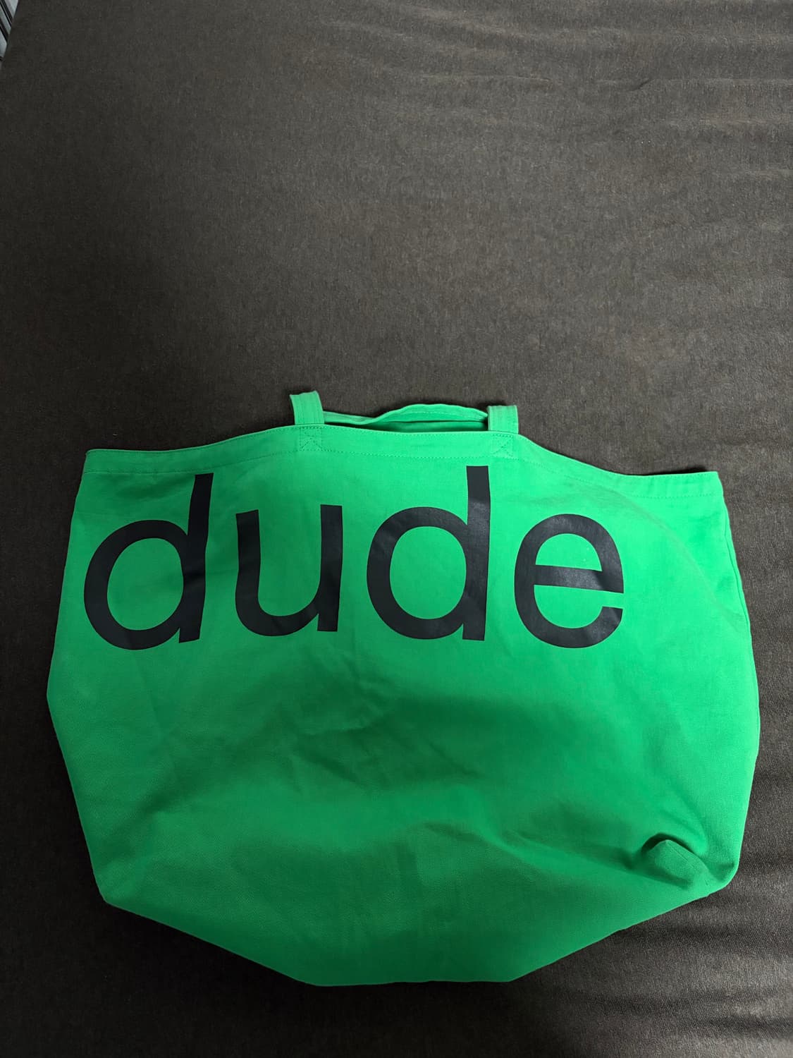 헬로듀드 빅 토트백 그린 상품이미지6