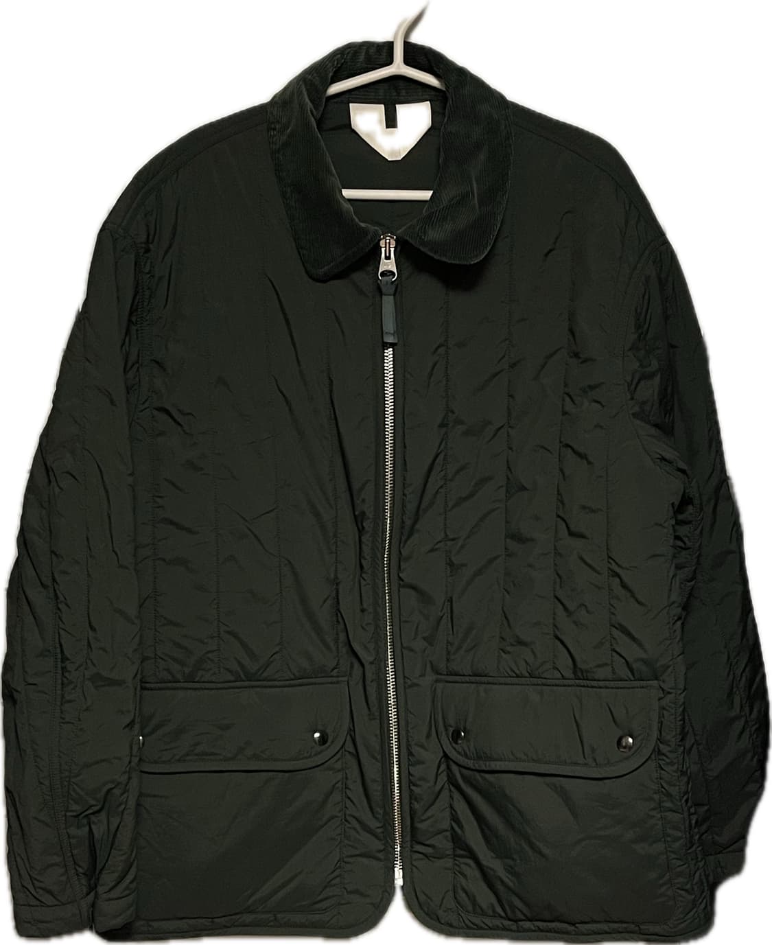 아르켓 다크그린 퀄팅 자켓 상품이미지4