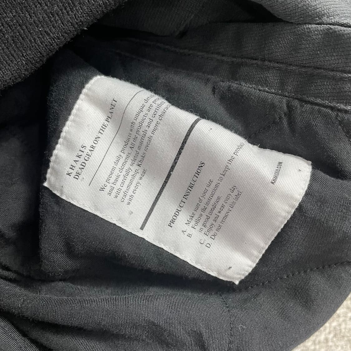 카키스 스테이션 자켓 상품이미지4