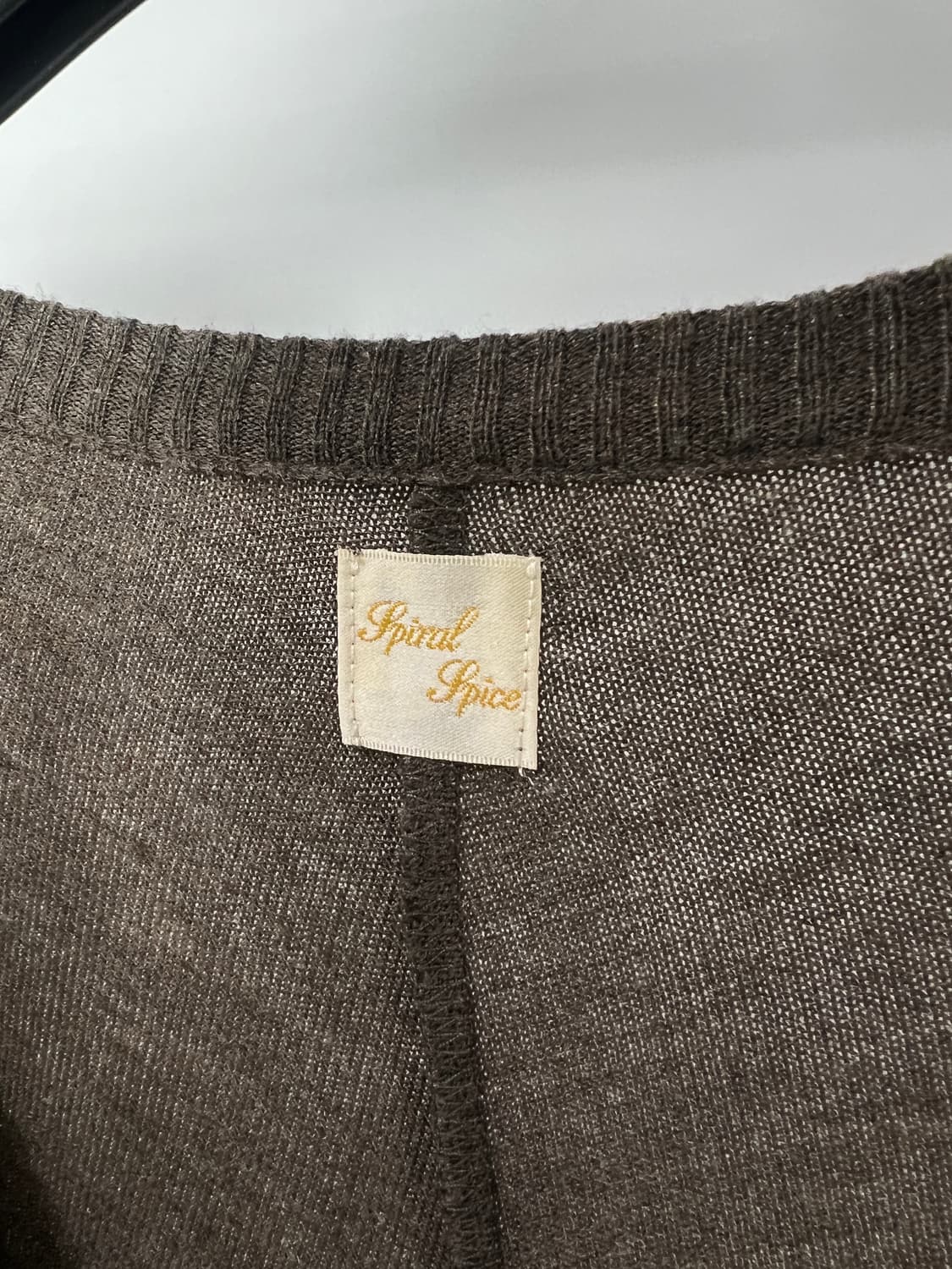 SPIRAL SPICE 반팔 니트 가디건  상품이미지3