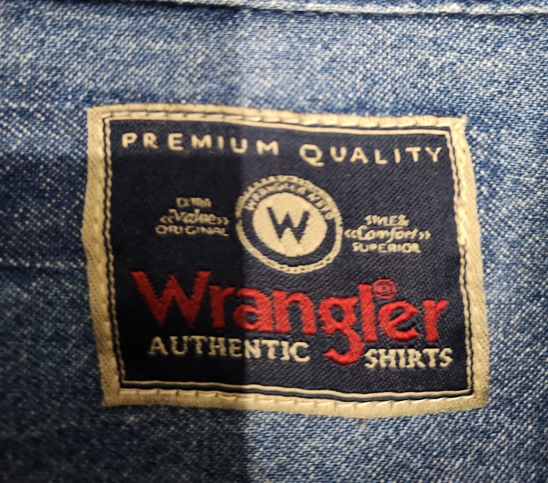 Wrangler 랭글러 데님셔츠 XL 상품이미지4
