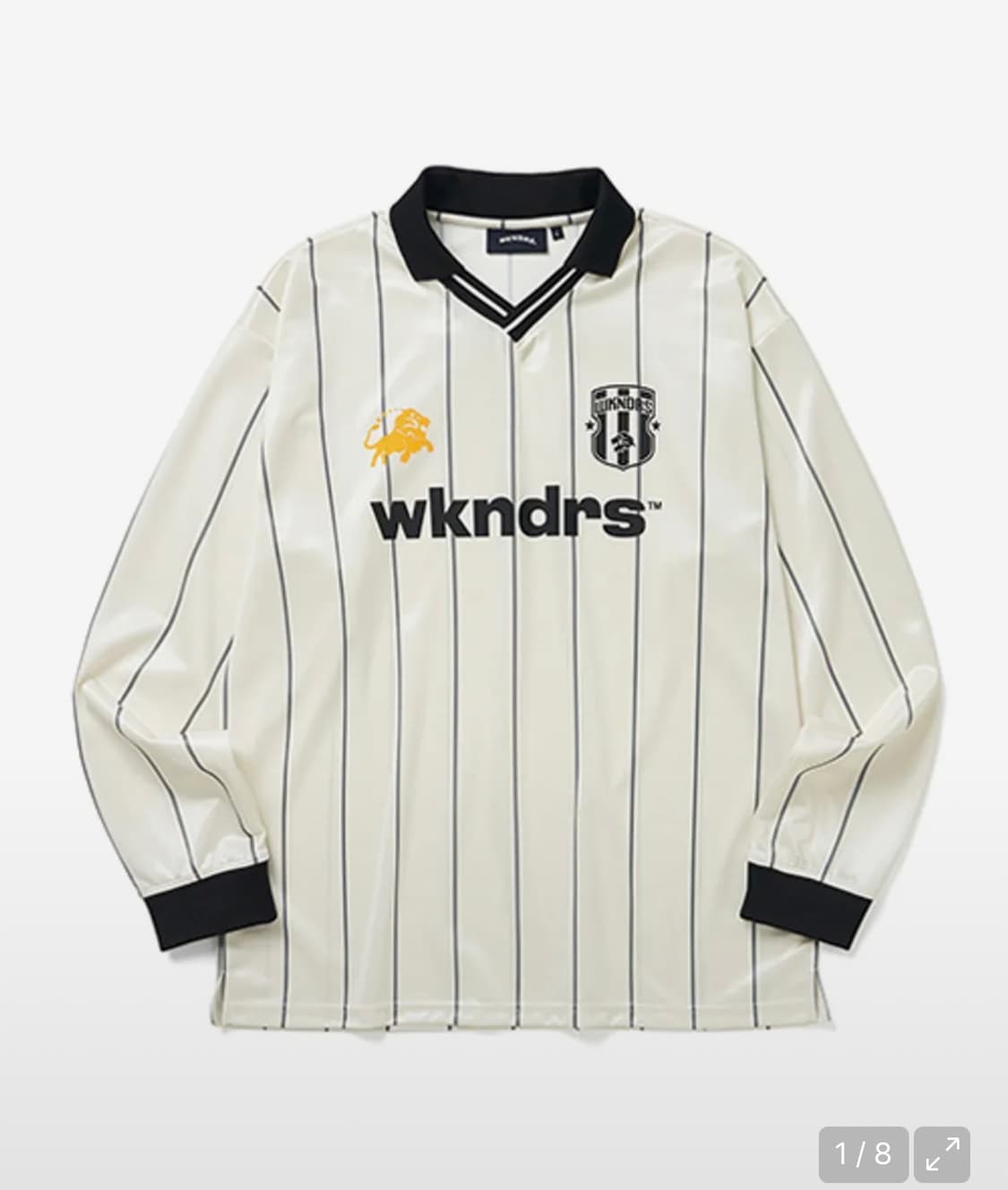 위캔더스 KING SOCCER JERSEY IVORY (XL) 상품이미지1