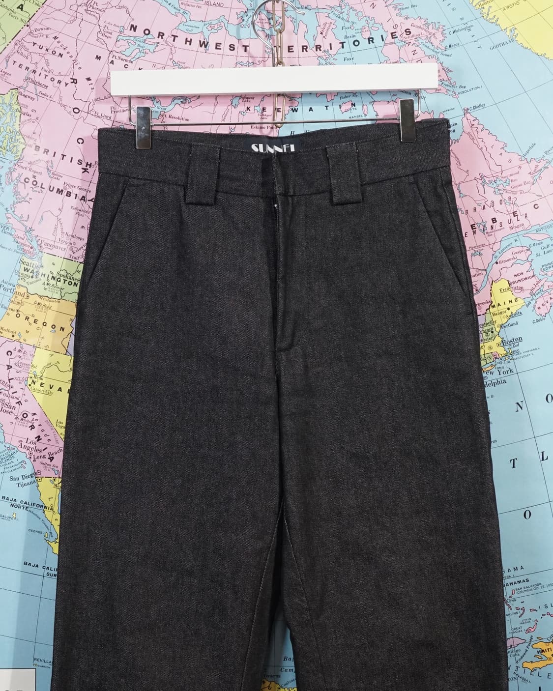 써네이 다크 스트레이트 데님팬츠 상품이미지1