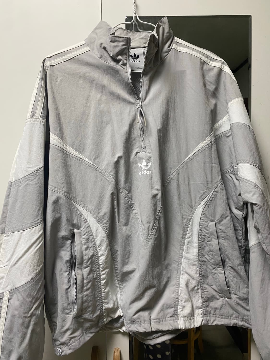 아디다스 오즈트라다무스 윈드브레이커 - 그레이 상품이미지5